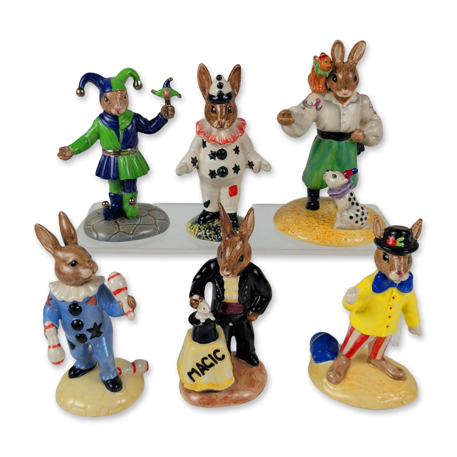 6pc Royal Doulton Bunnykins Figurines (1 of 5)