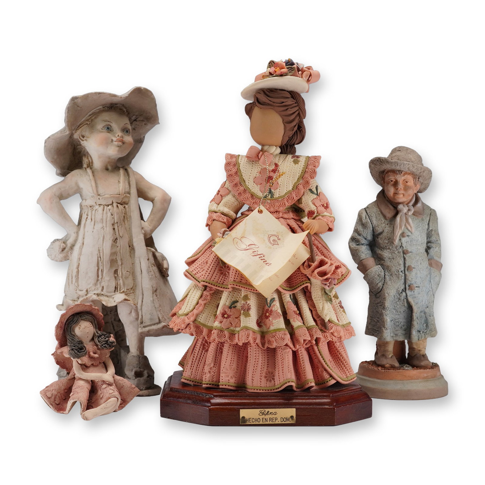 4pc Assorted Vintage Ceramic Figurines (1 of 6)