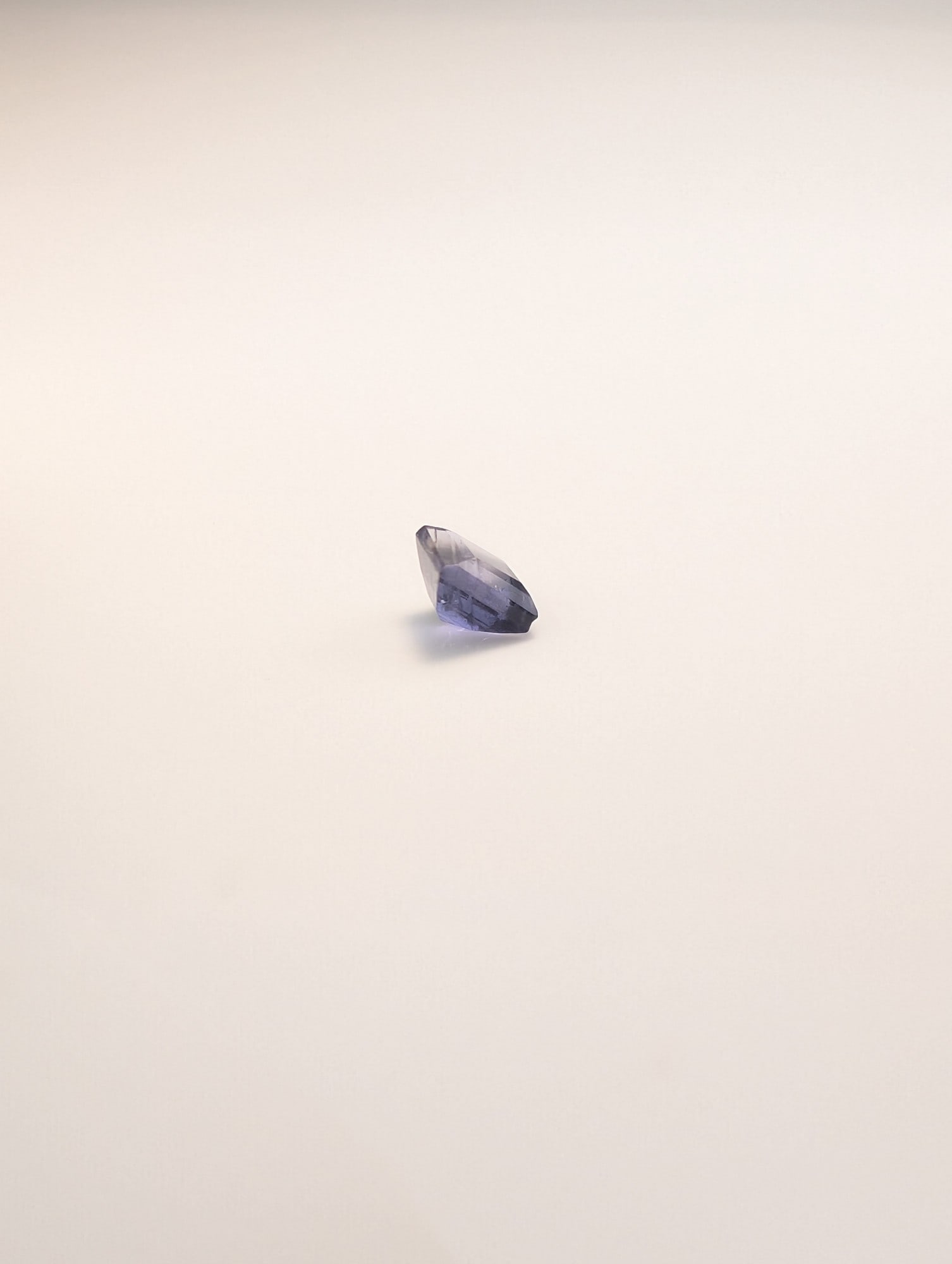 Loose Rectangular Step-Cut Iolite Gemstone - 2