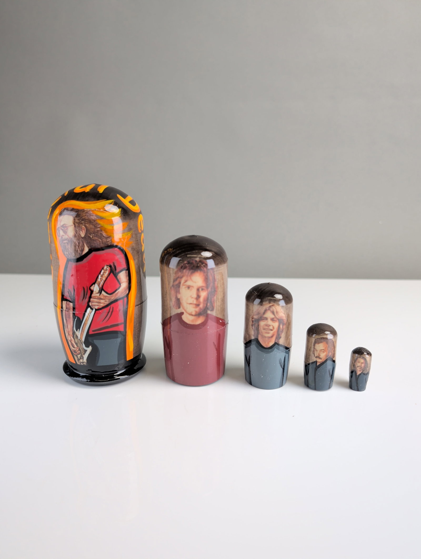 Grateful Dead Russian Nesting Doll Set - 3