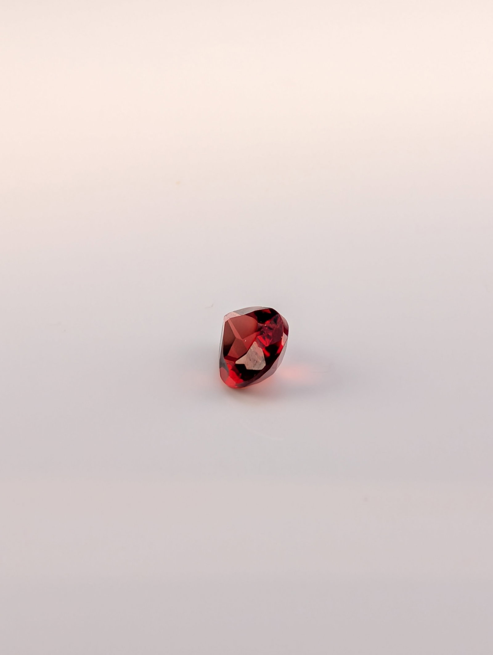 Pear Cut Red Gemstone - 2