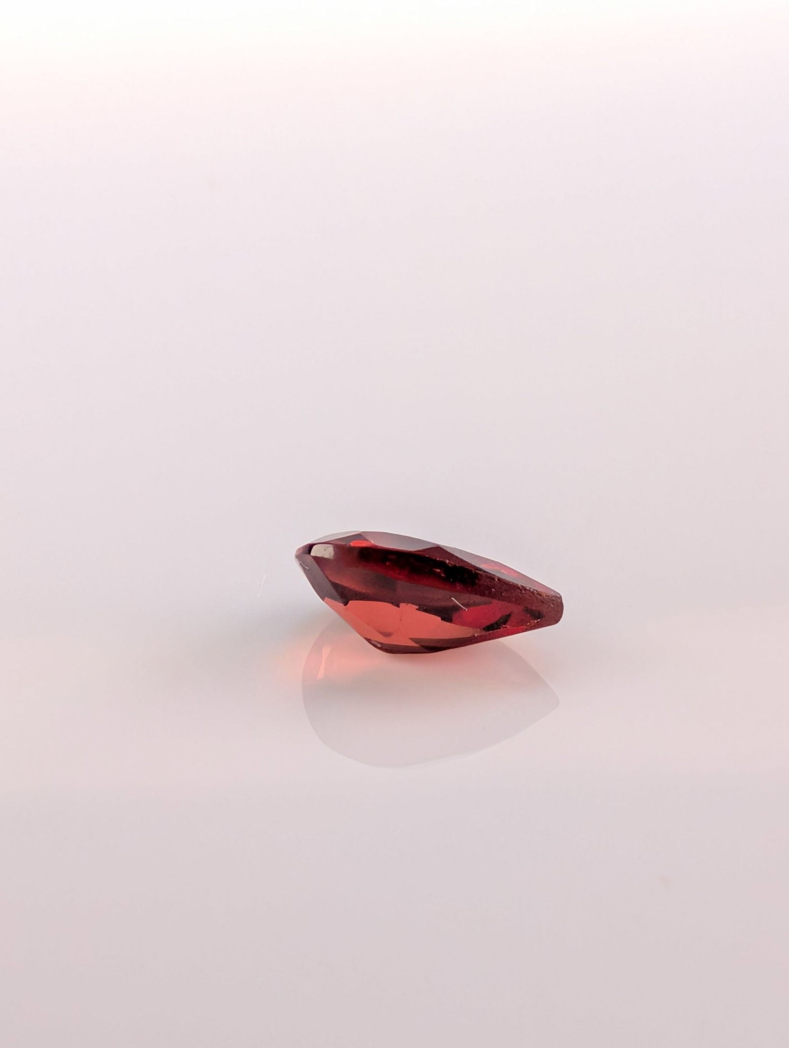Pear Cut Red Gemstone - 3