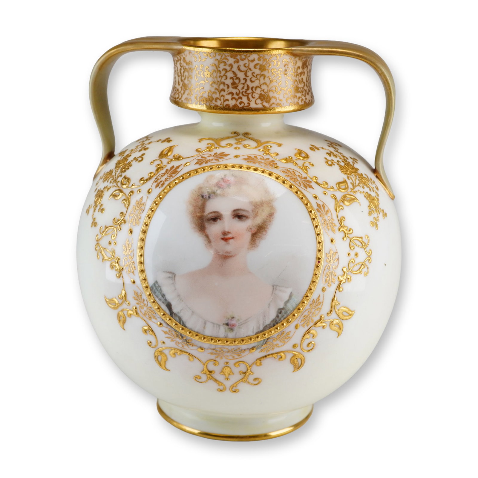 Doulton Burslem by James Boulton Portrait Vase (1 of 4)