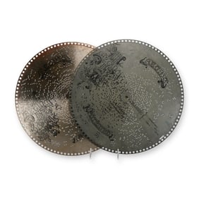 Regina 15.5 Inch Music Box Discs Dixies Land Souvenir DAmour