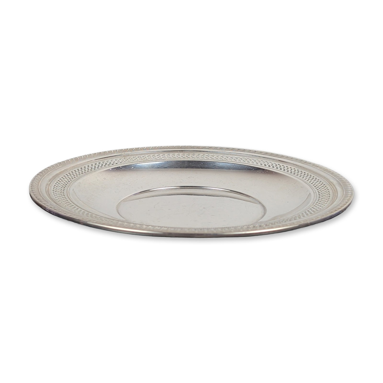 Fina American Sterling Silver Pierced Dish (1 of 4)