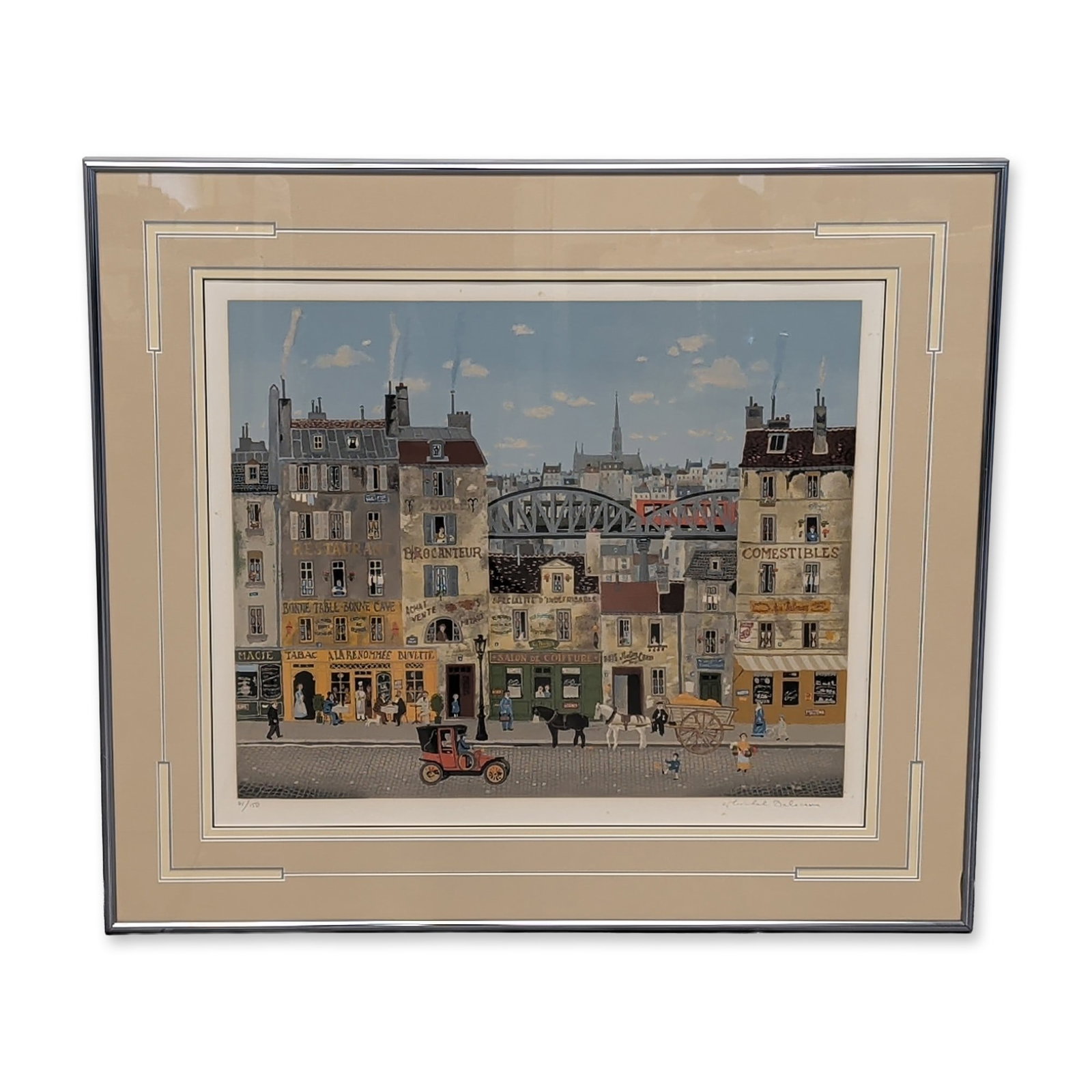 Michel Delacroix (French, b. 1933), Les Heures Du Jour Lithograph (1 of 7)