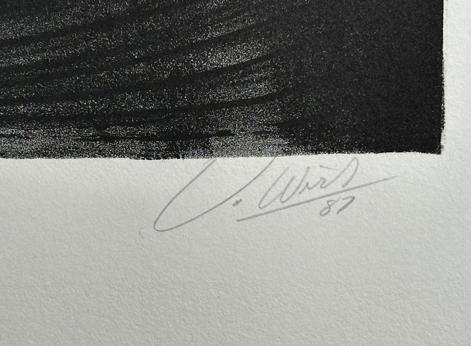 Unknown Artist, Lithograph Hands Signed - 3