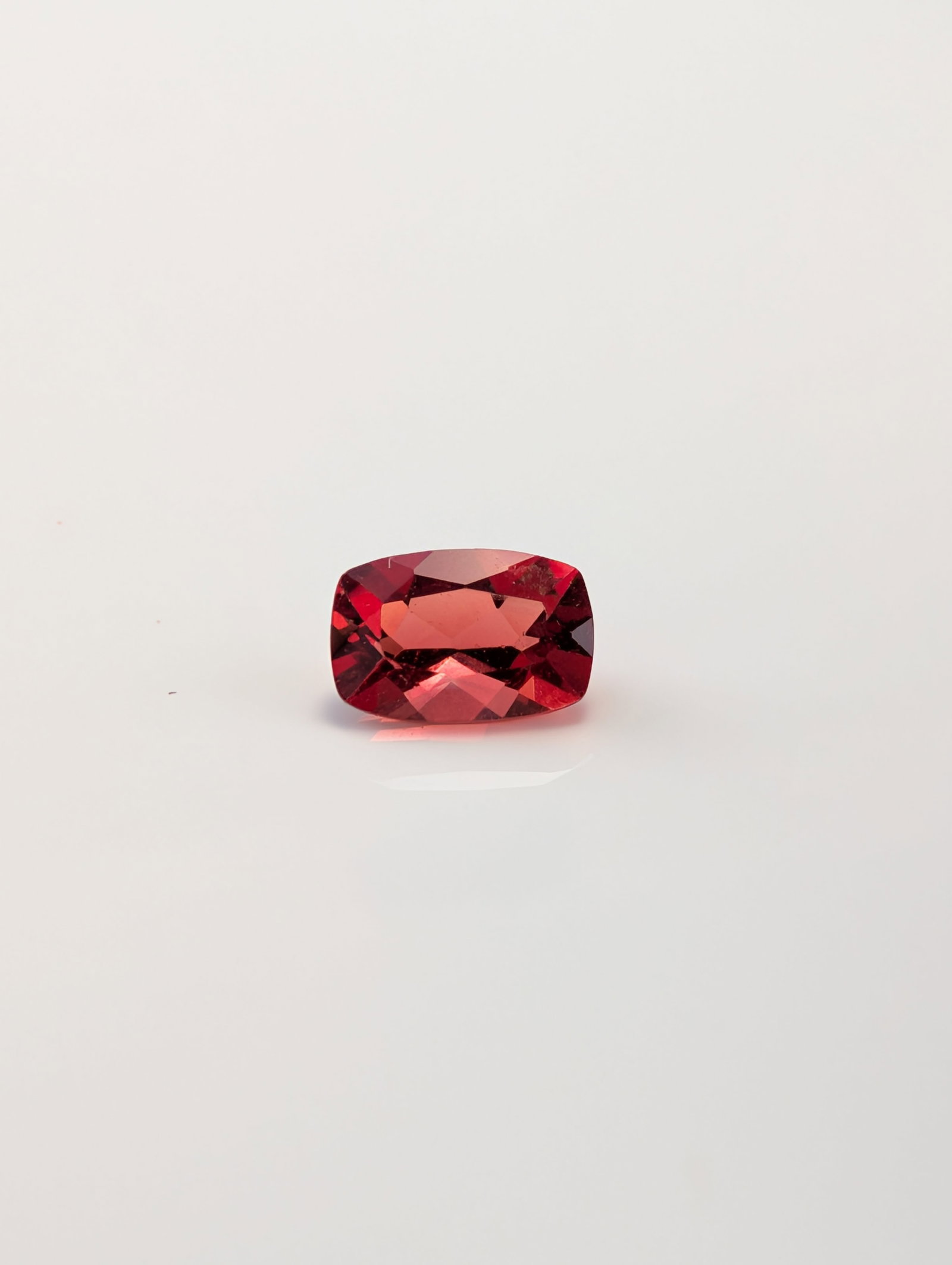 Modified Cushion Cut Red Gemstone - 2