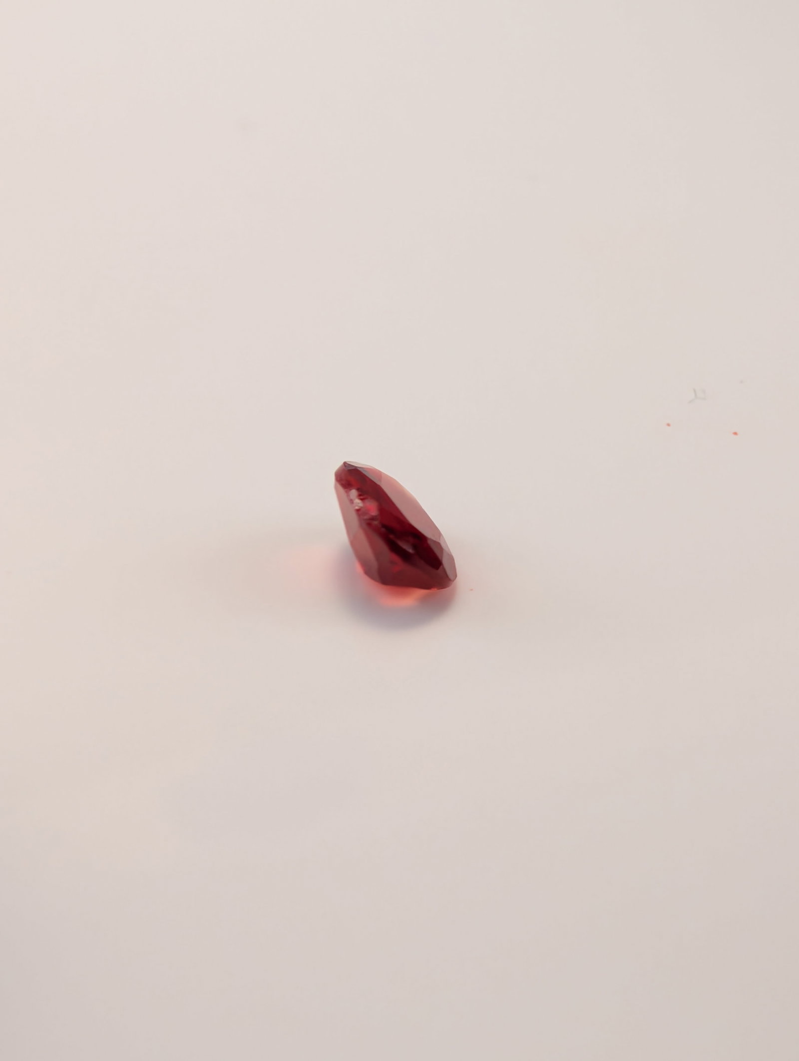 Oval Mixed Cut Red Stone - 3