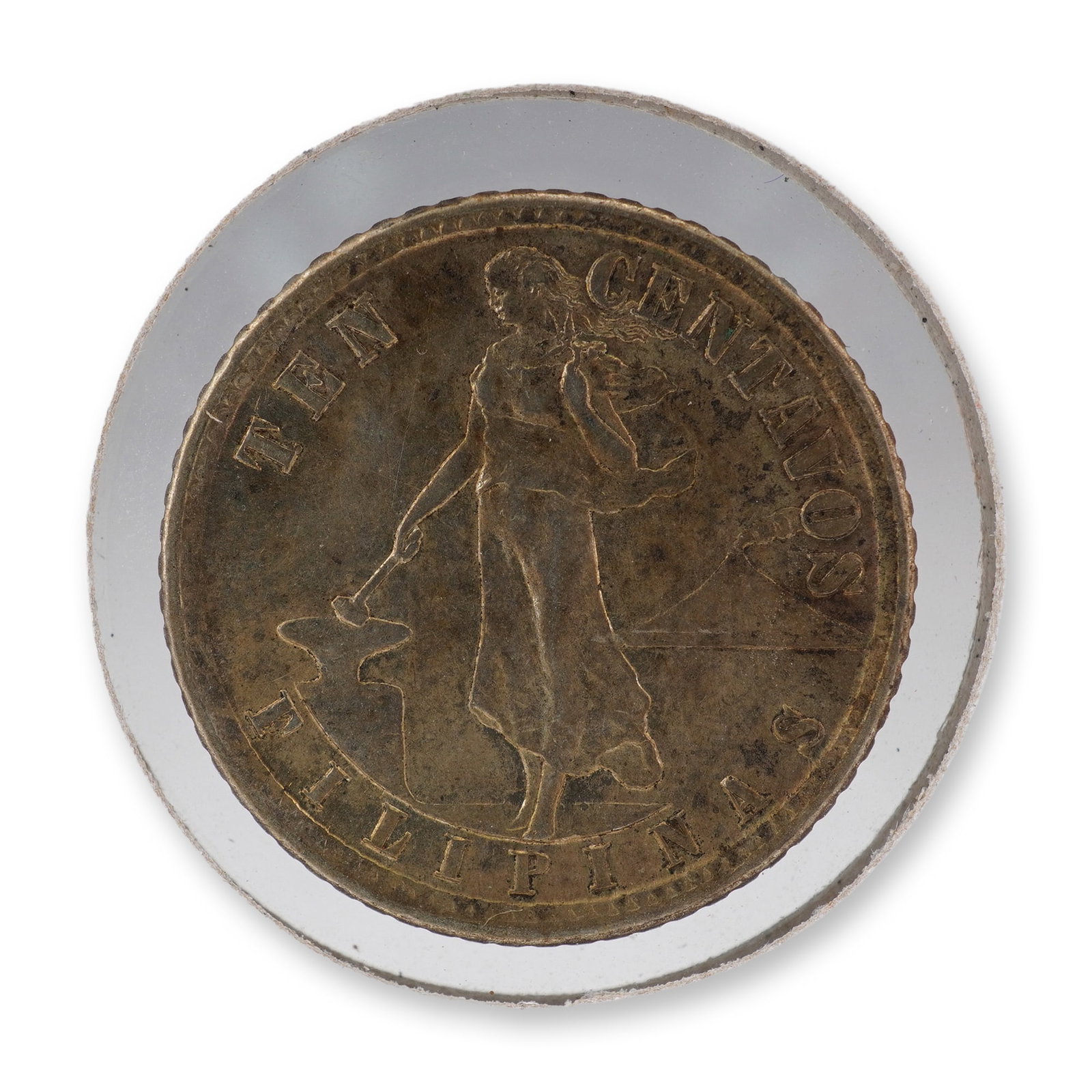 1919-S US/Philippines 10 Centavos Coin (1 of 3)