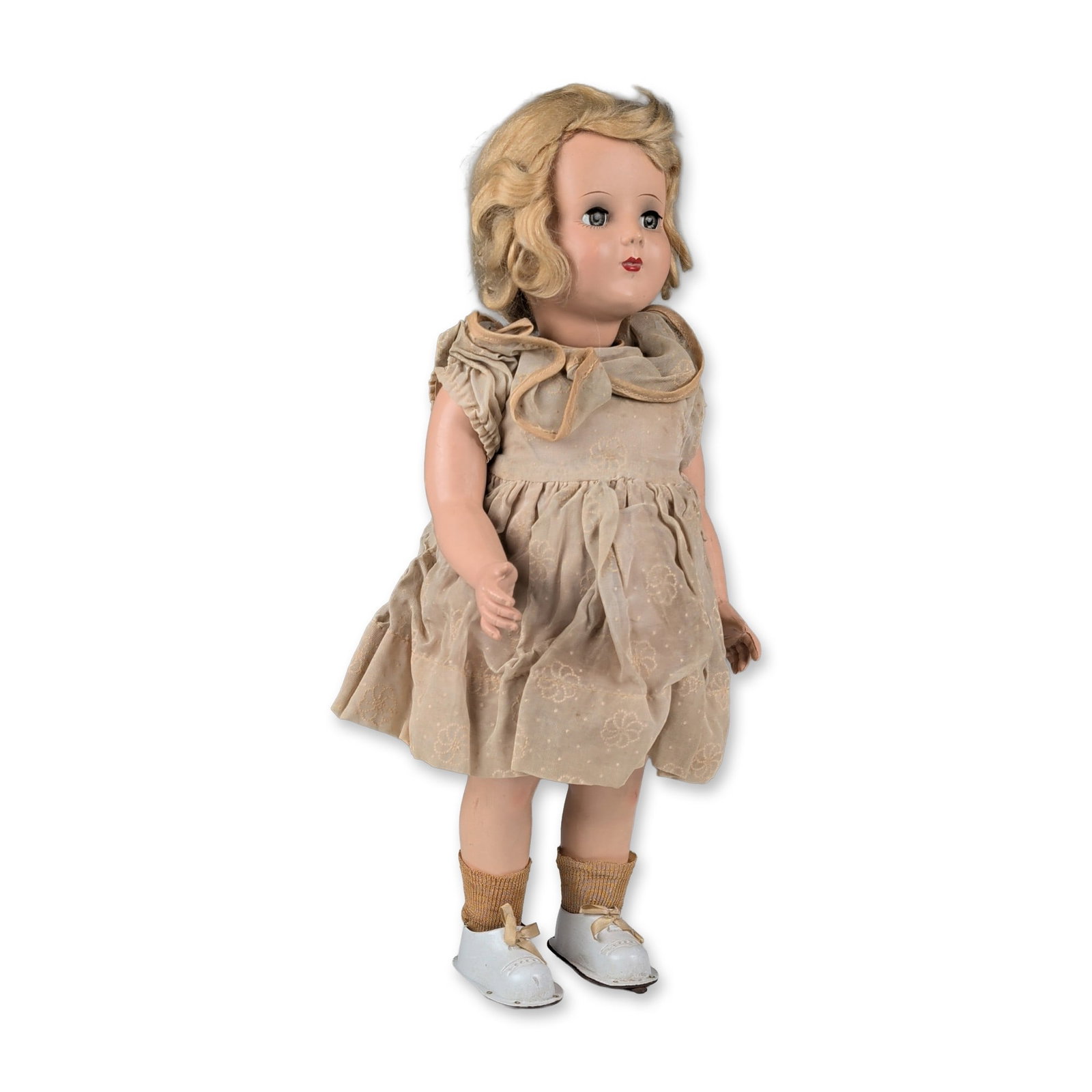 Mid-20th Century Mechanical Walking Doll (1 of 5)
