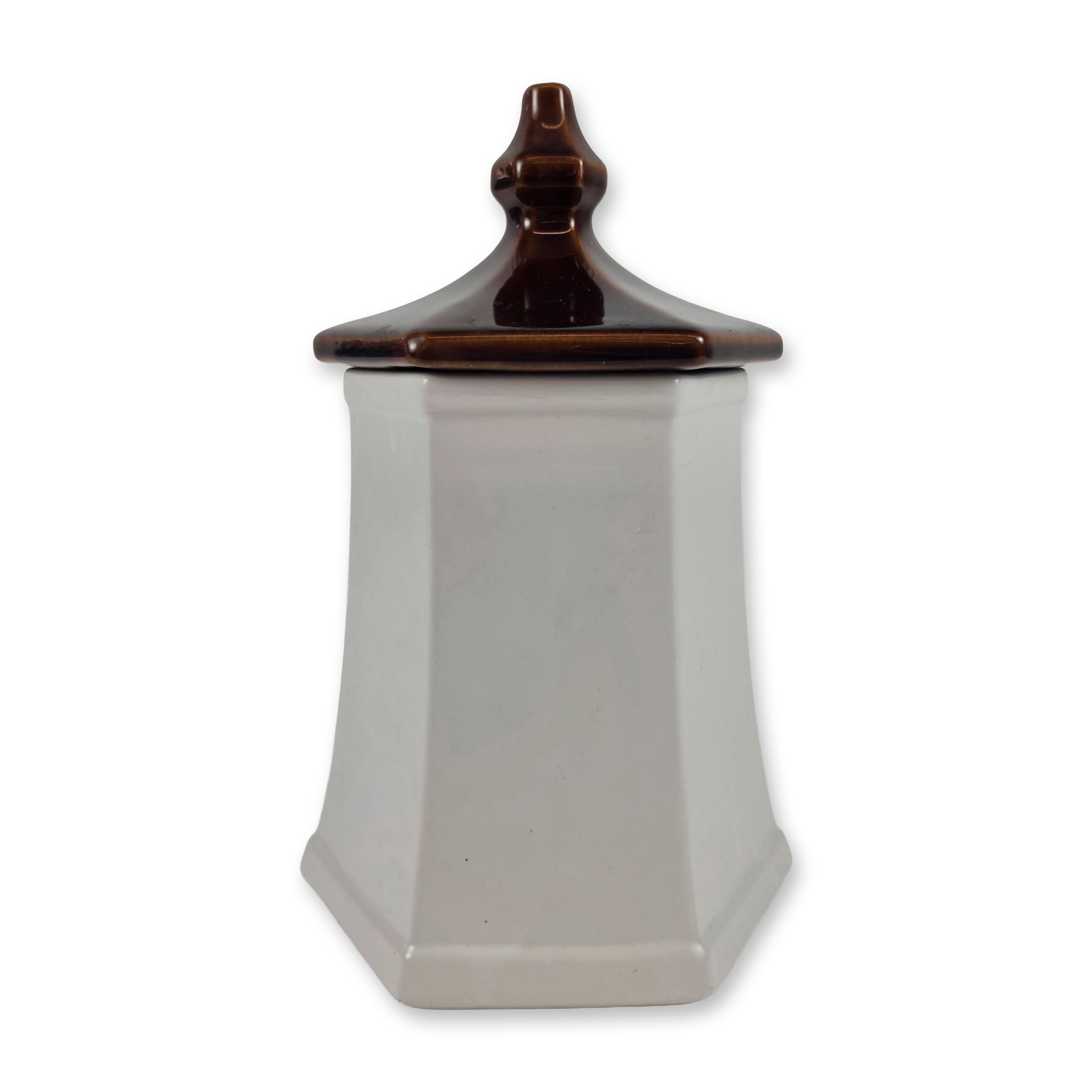 McCoy Pagoda Sunflower Ceramic Canister (1 of 4)