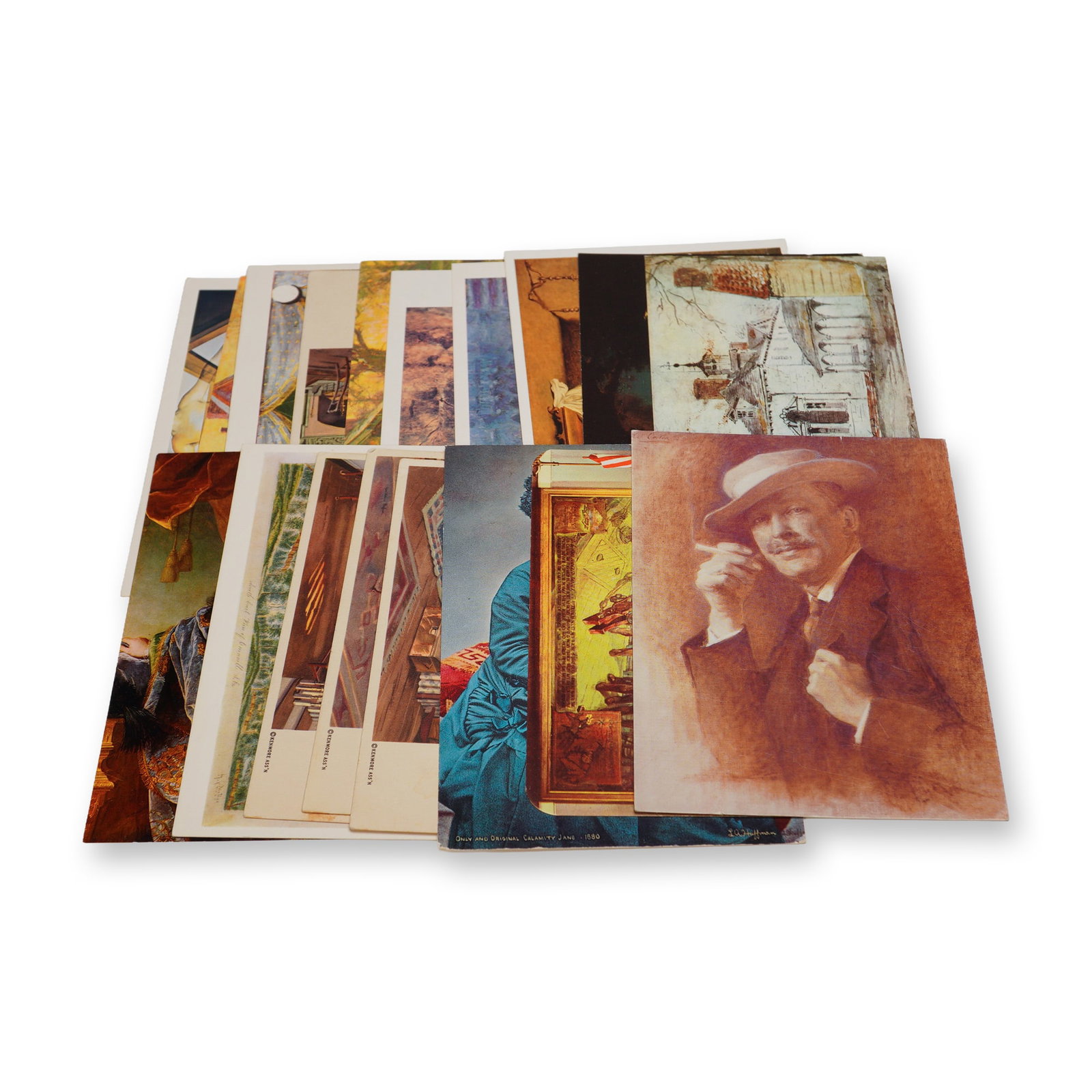 16pc Vintage Art Postcards, Portraits and Masterworks (1 of 6)