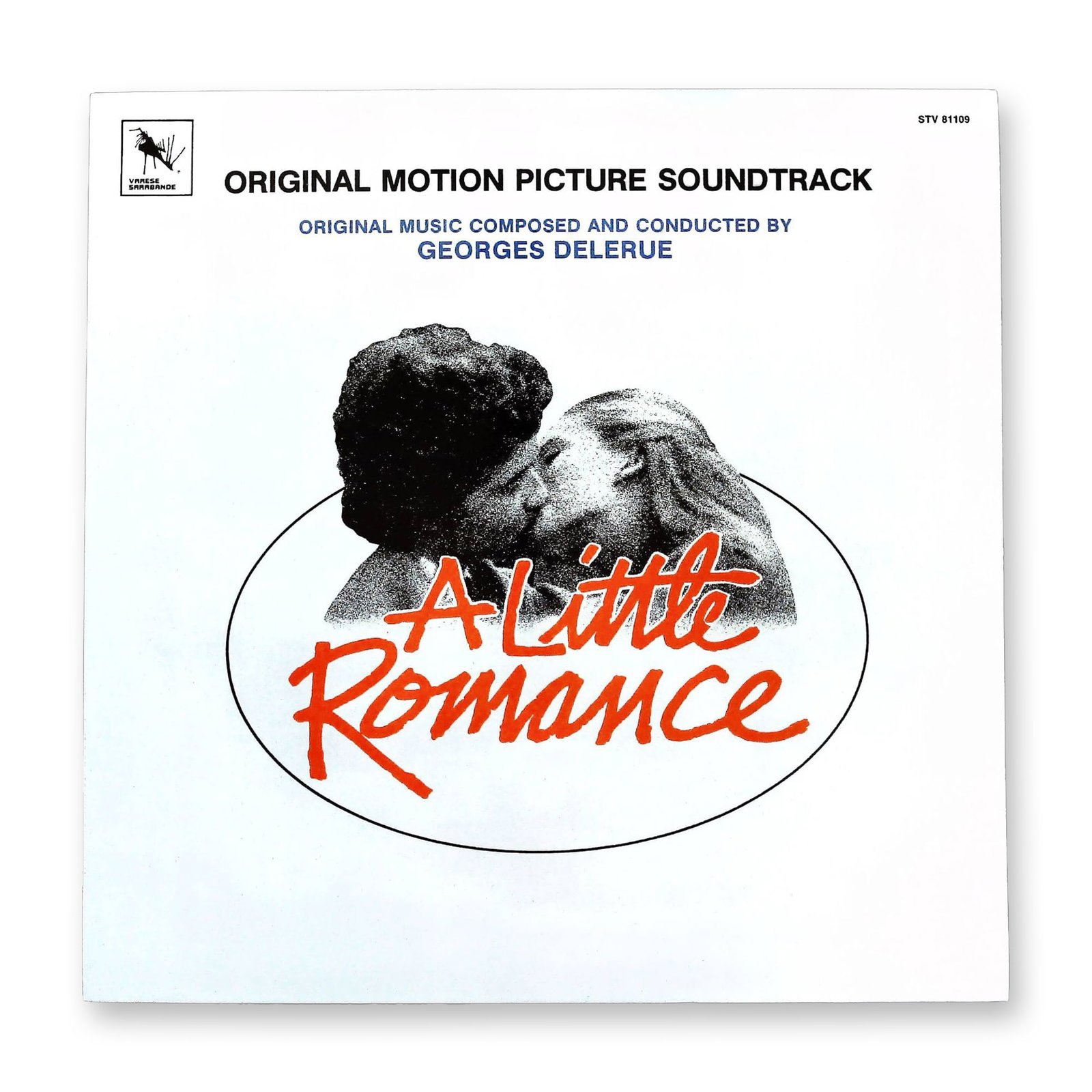 Georges Delerue, A Little Romance Soundtrack Varese: Georges Delerue. A Little Romance Original Motion Picture Soundtrack. Los Angeles: Varese Sarabande Records, Inc., 1979. Catalog Number STV 81109. First US Vinyl Pressing. Single 12-inch 33 1/3 RPM bl
