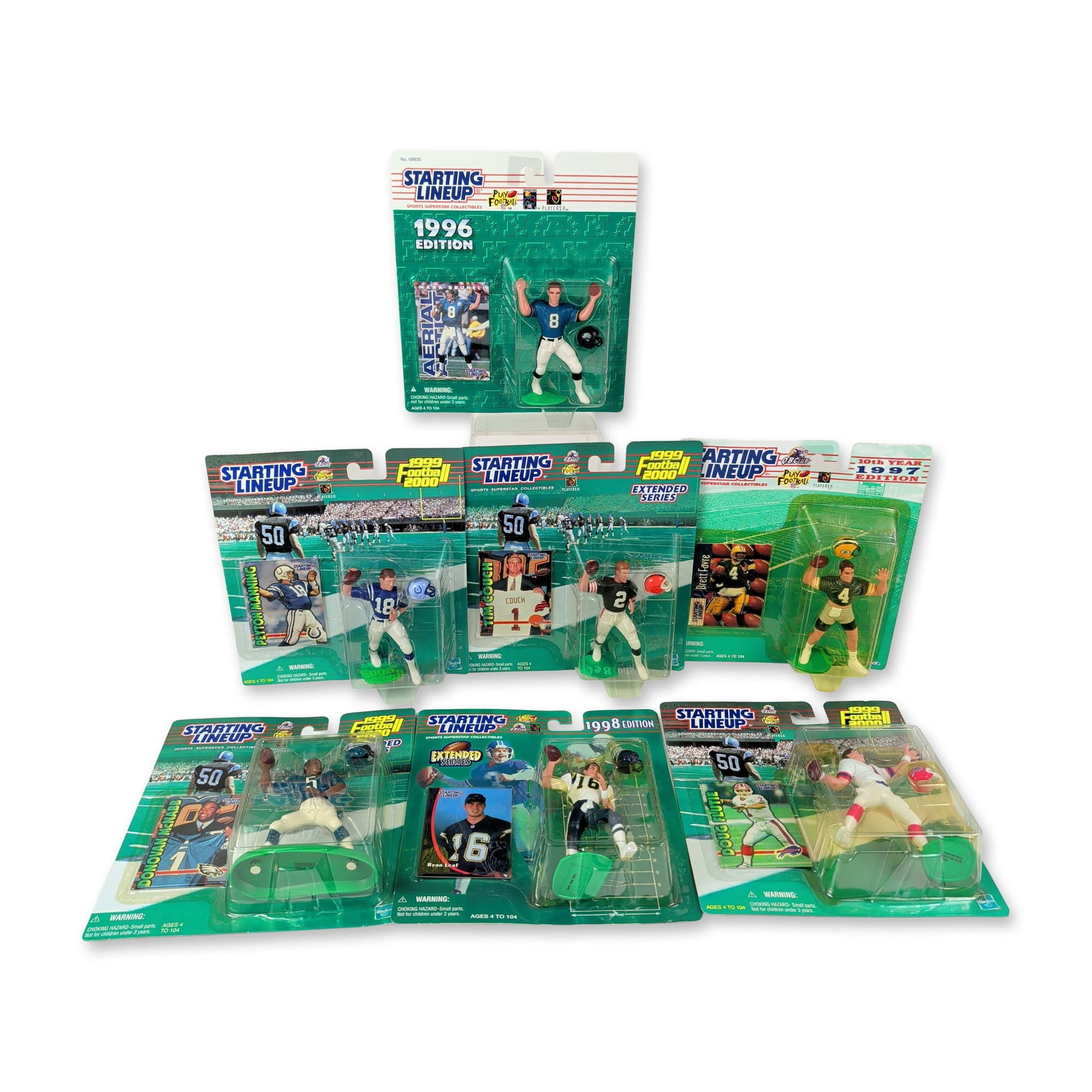 7pc NFL Kenner Starting Lineup Quarterback Action Figure Collection (1 of 9)