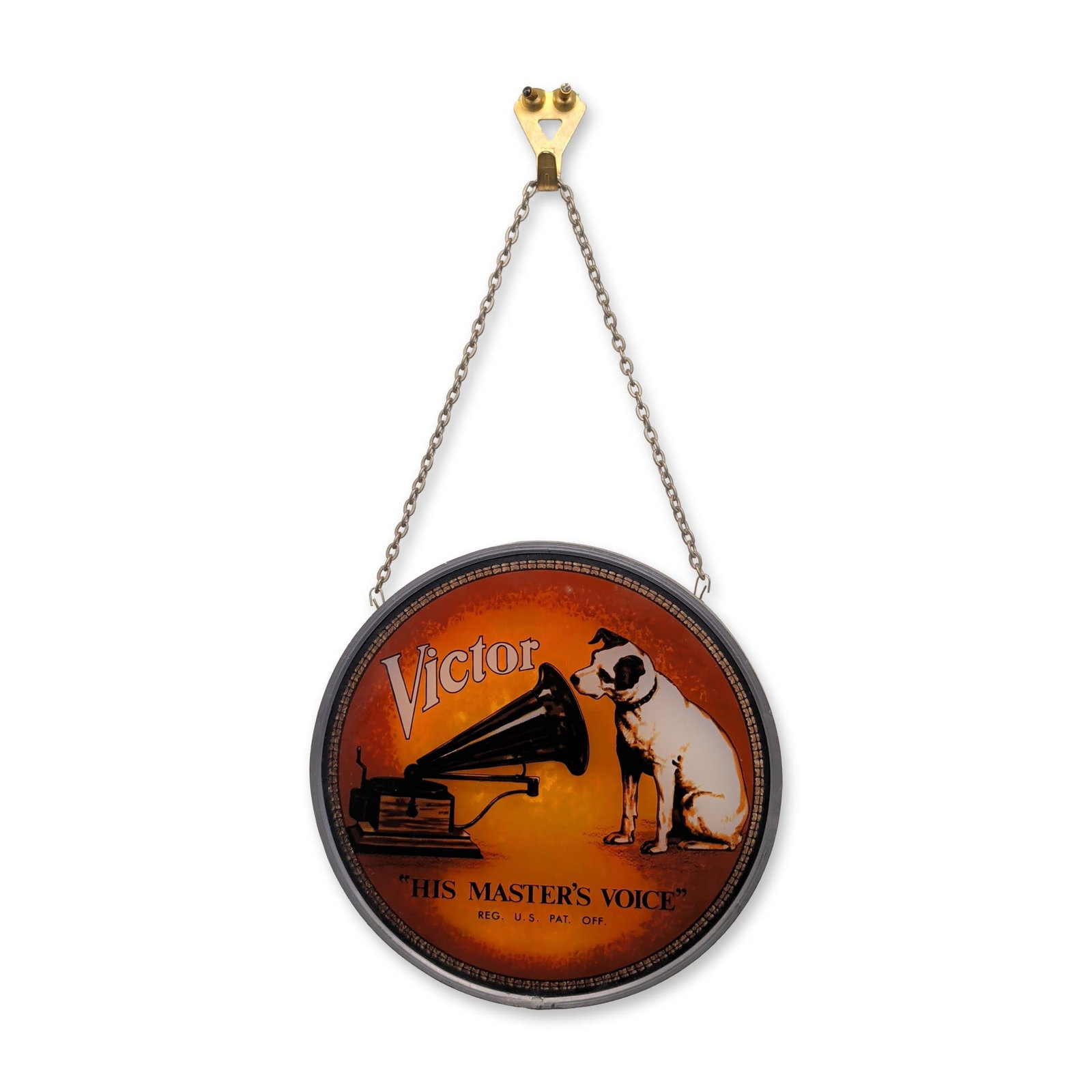 Victor His Master's Voice Translucent Hanging Sign (1 of 5)