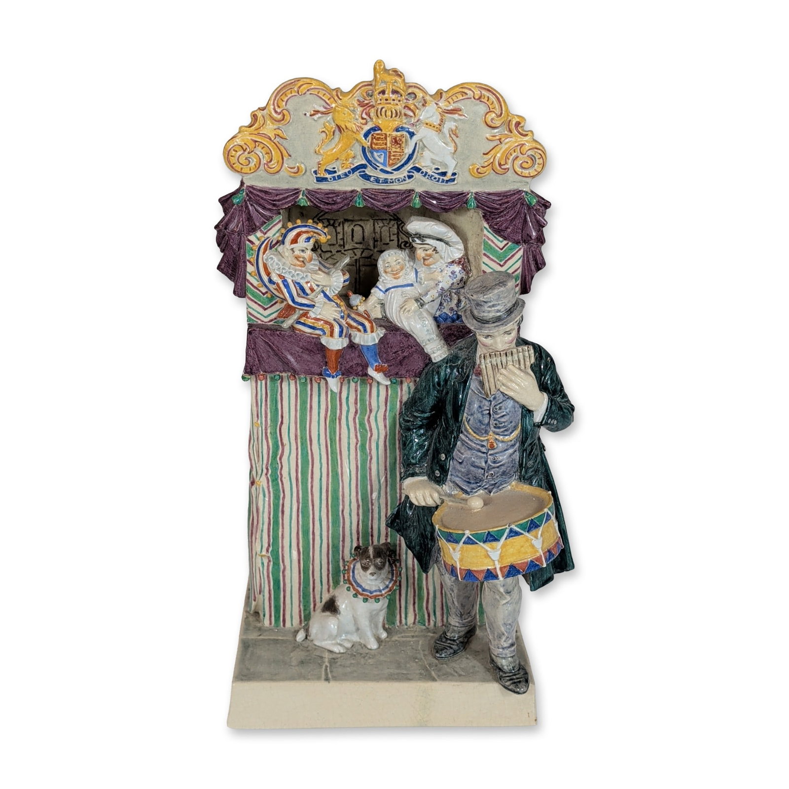 Charles Vyse Figurine, Punch and Judy (1 of 4)