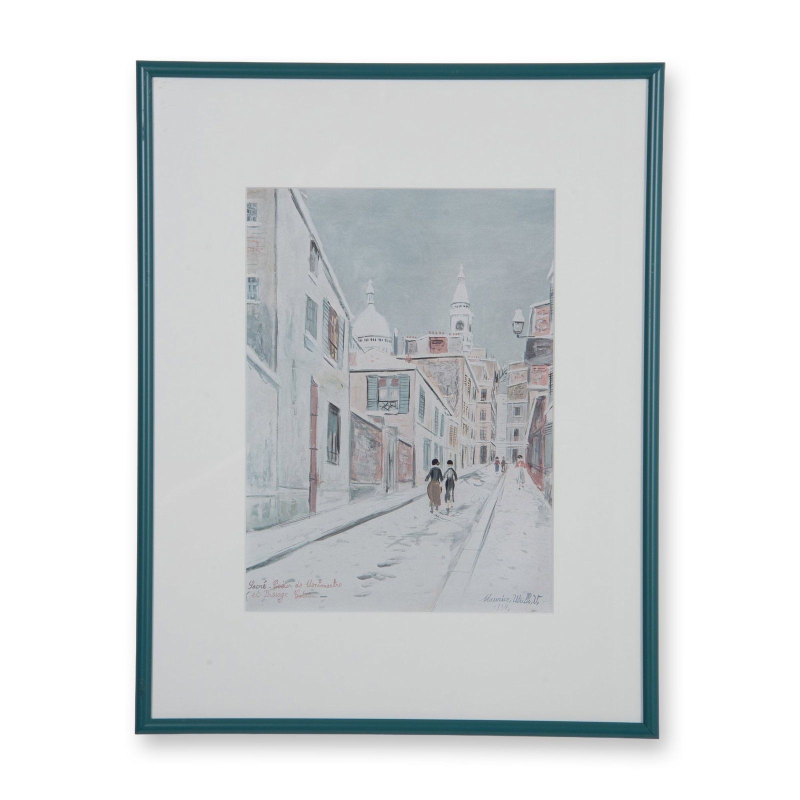 After Maurice Utrillo, Color Offset Lithograph on Paper (1 of 5)