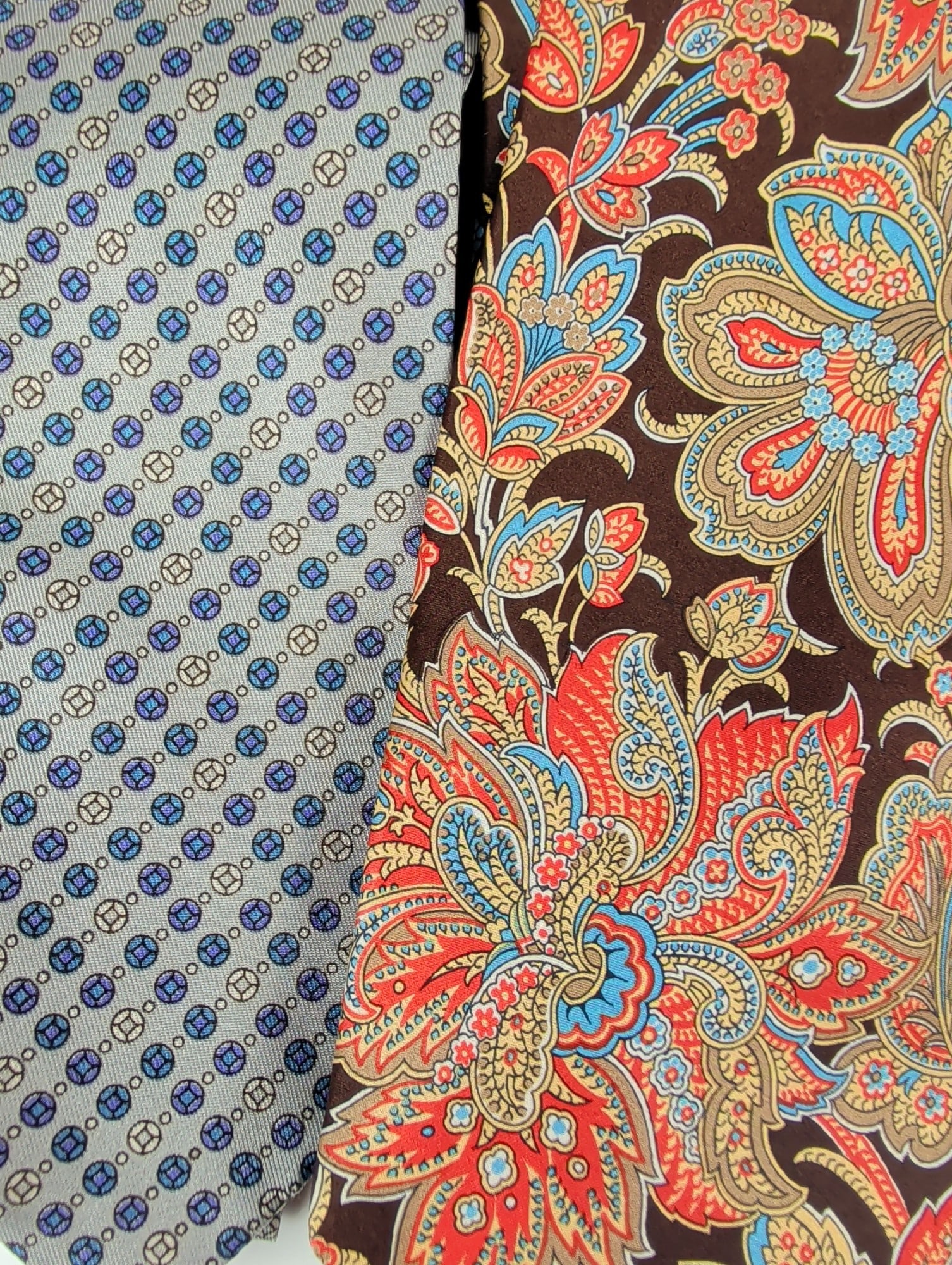 6pc Designer Silk Neckties - 3