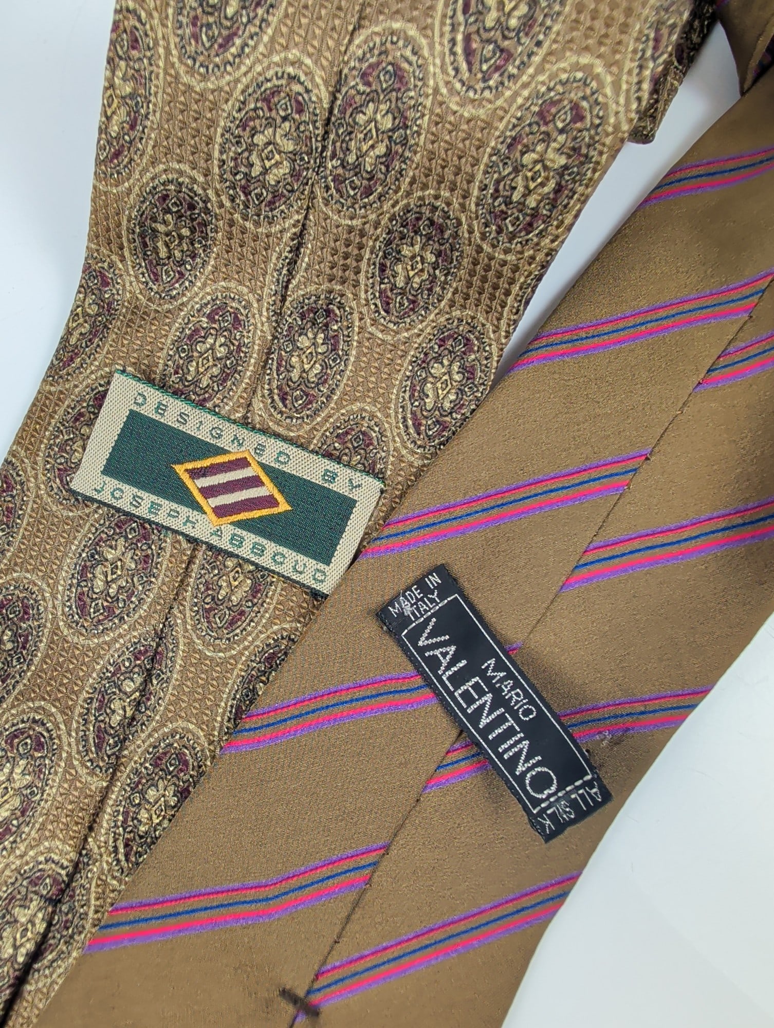 6pc Designer Silk Neckties - 4