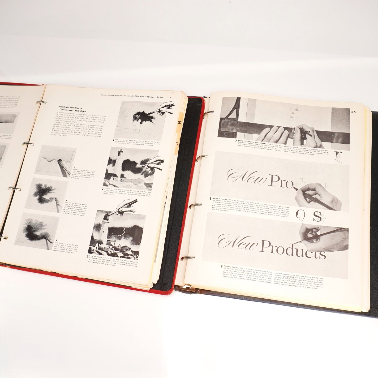 2pc Famous Artists Course Binders - 3