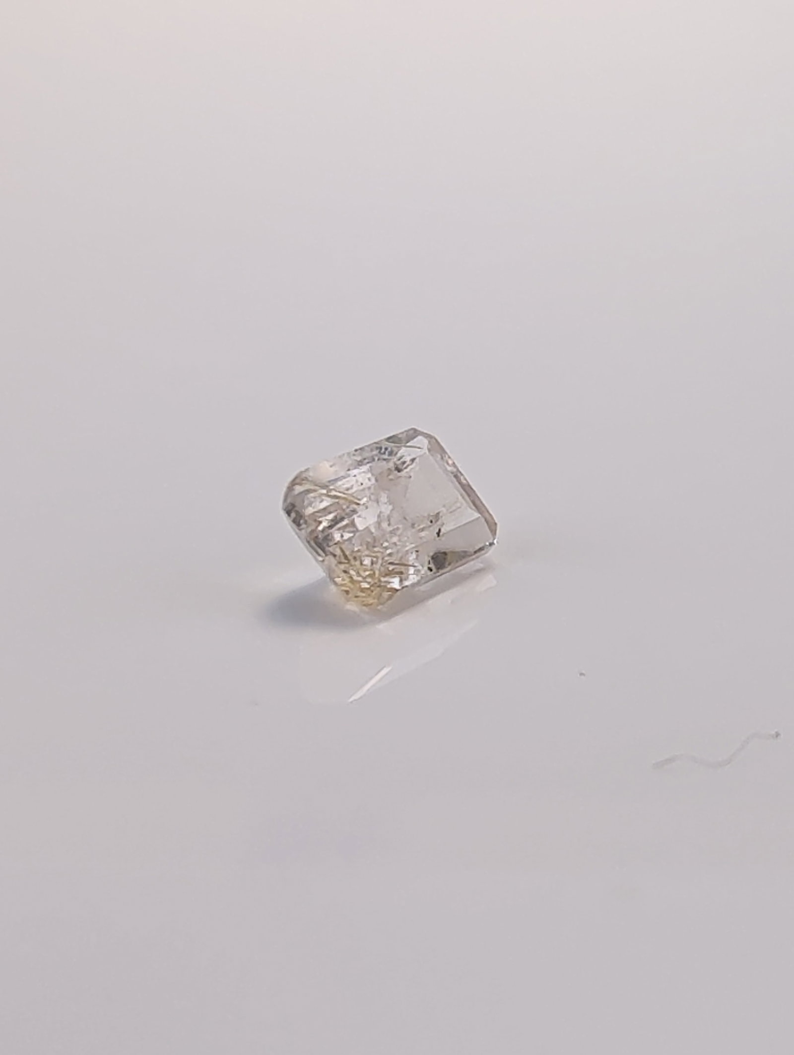 Rectangular Step Cut Champagne Quartz Gemstone - 3