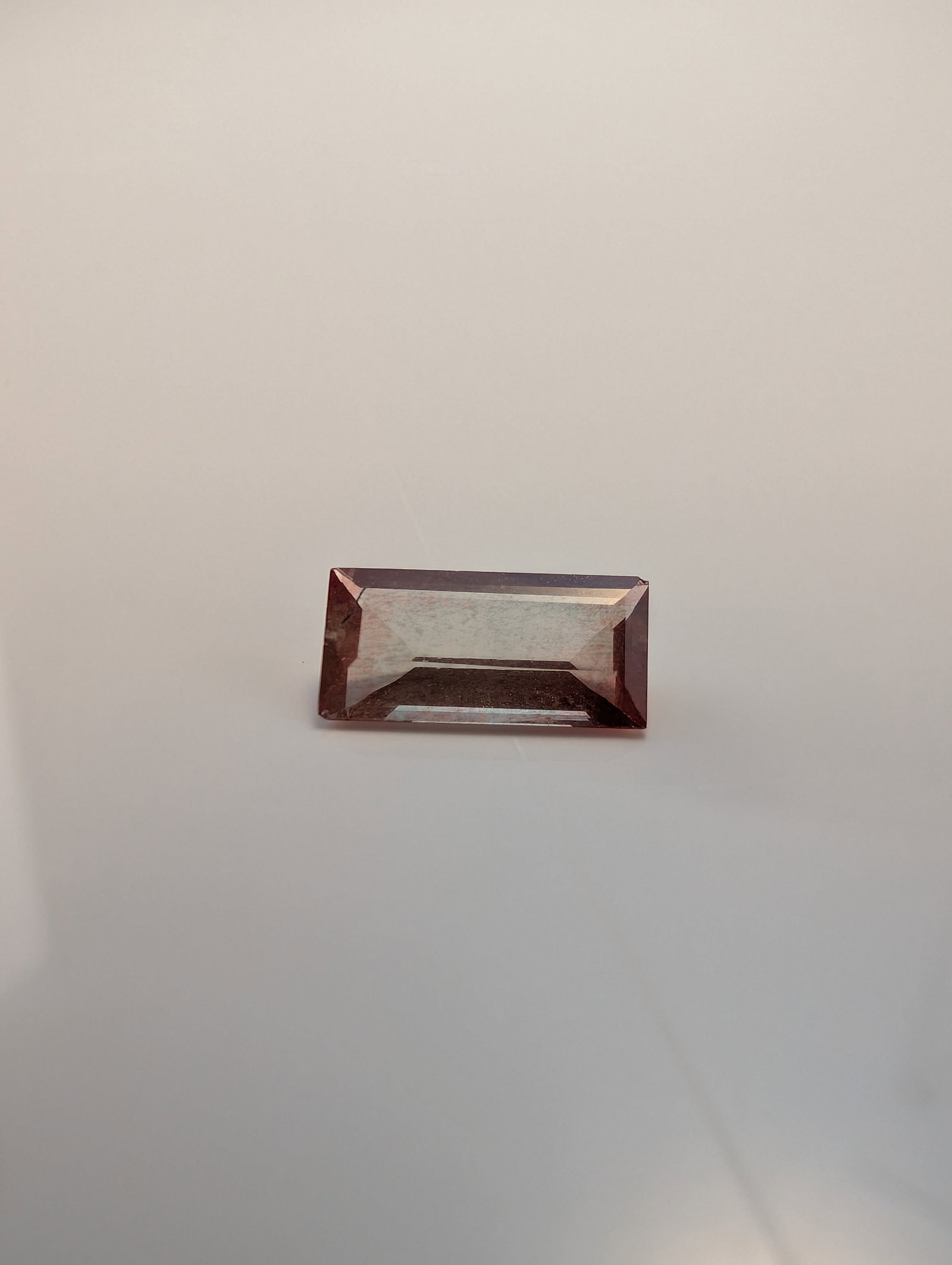 Bicolor Rectangular Step Cut Loose Stone - 2
