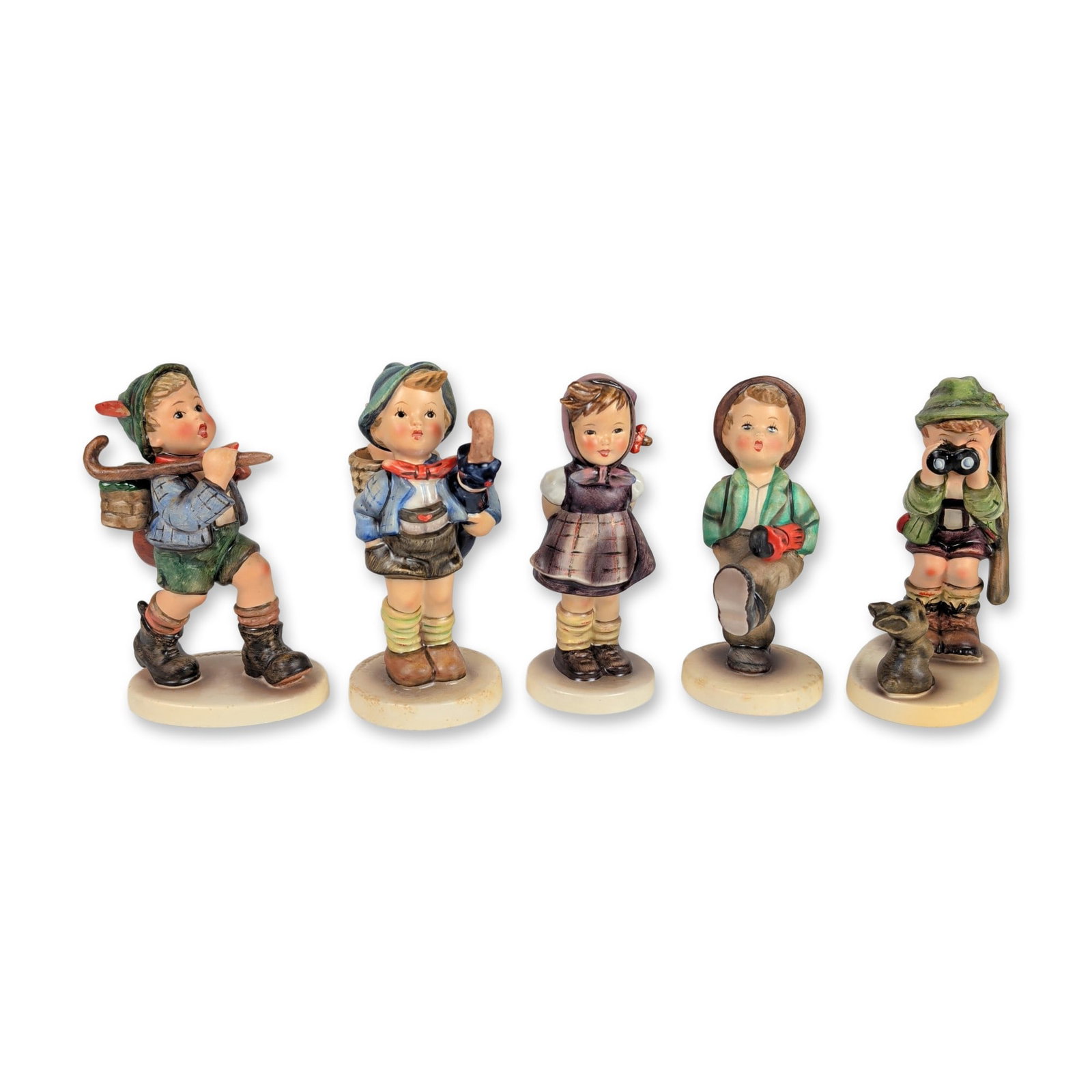 5pc Goebel Hummel Earthenware Figurines (1 of 4)