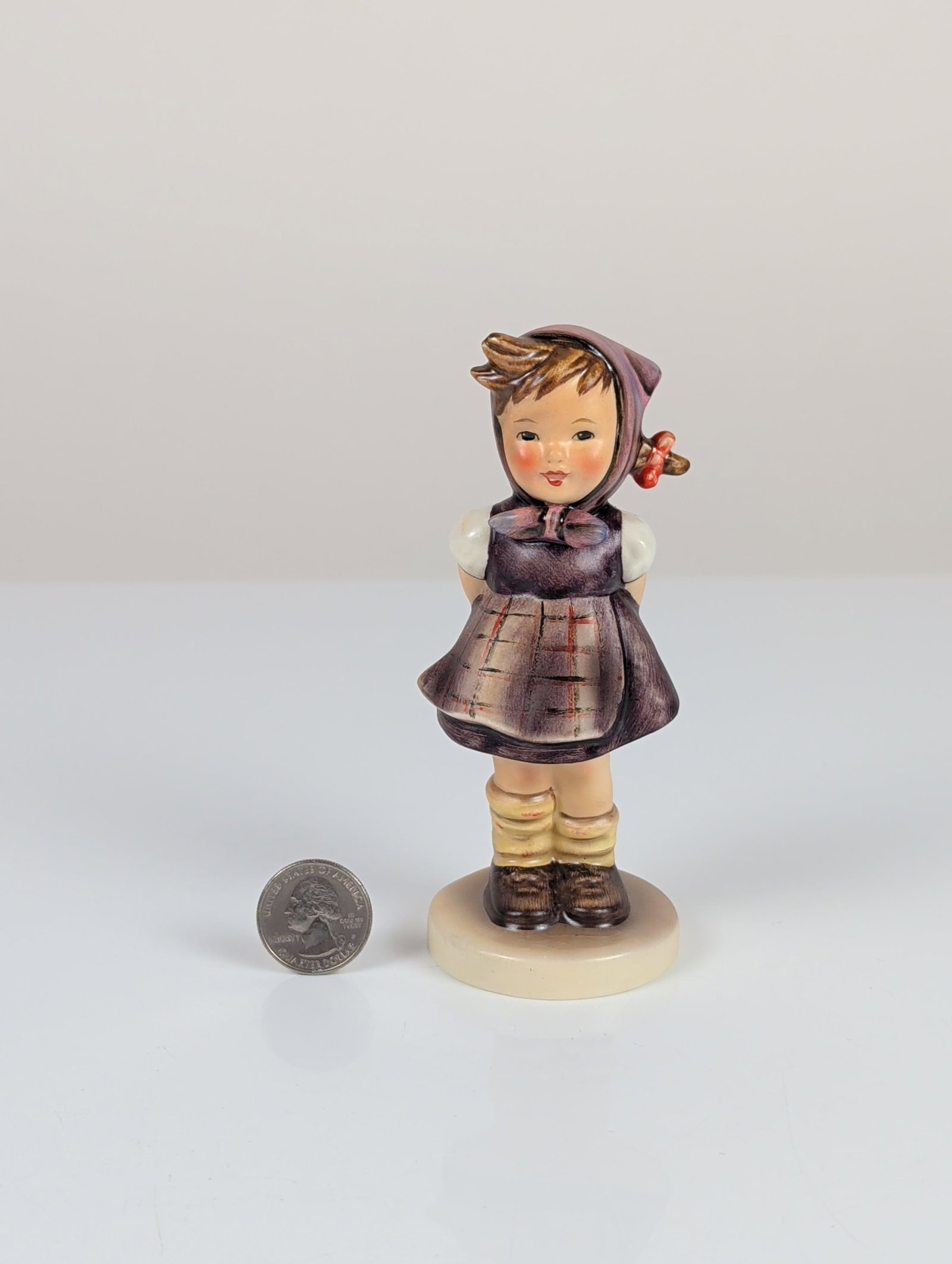 5pc Goebel Hummel Earthenware Figurines - 4