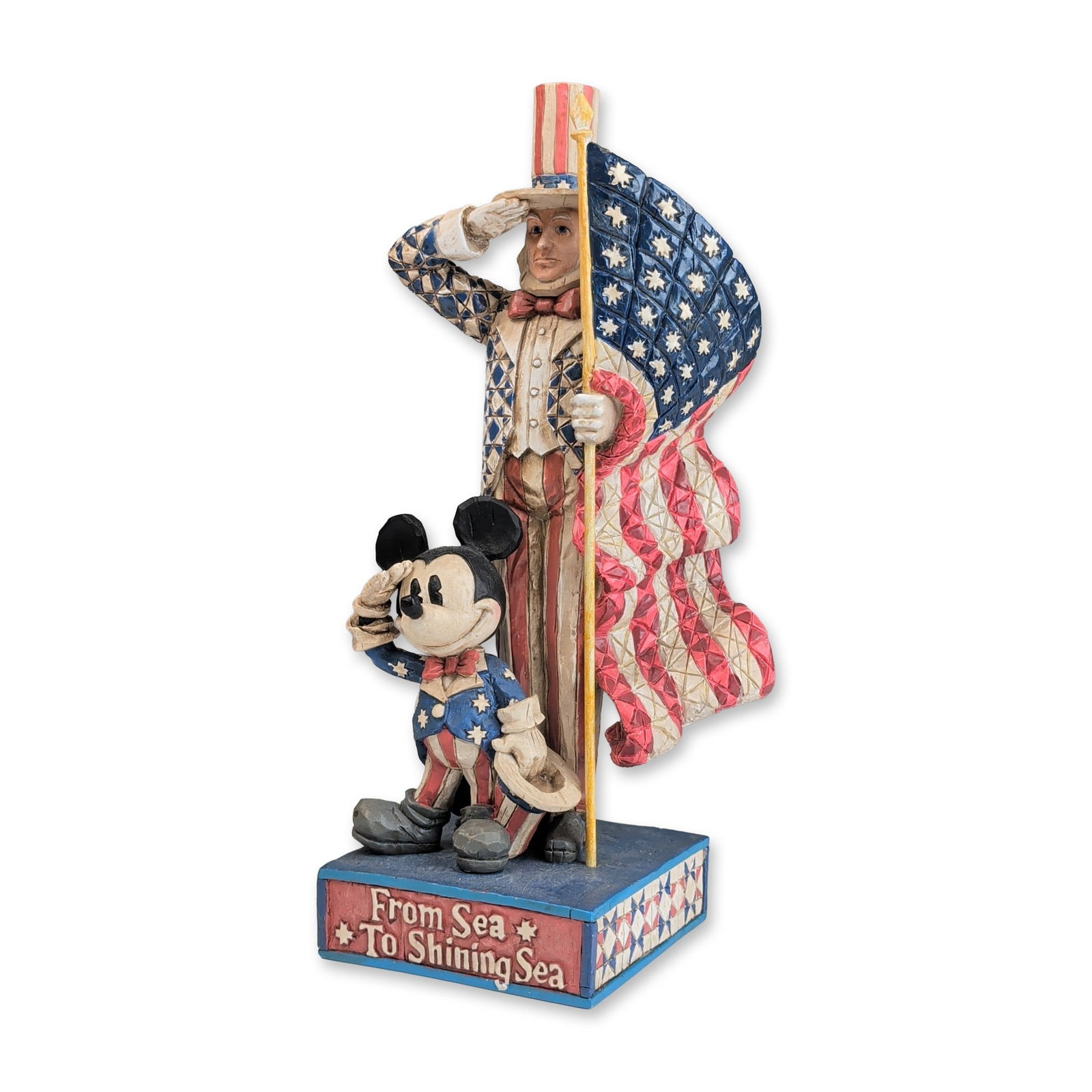Enesco Disney Traditions Jim Shore American Originals Mickey Mouse Figurine (1 of 4)