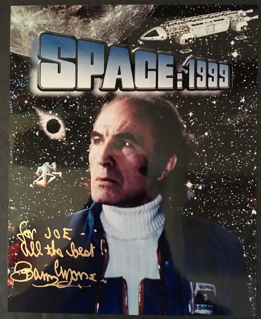 BARRY MORSE TV SHOW SPACE: 1999 SIGNED 8X10" PHOTO COA (1 of 1)
