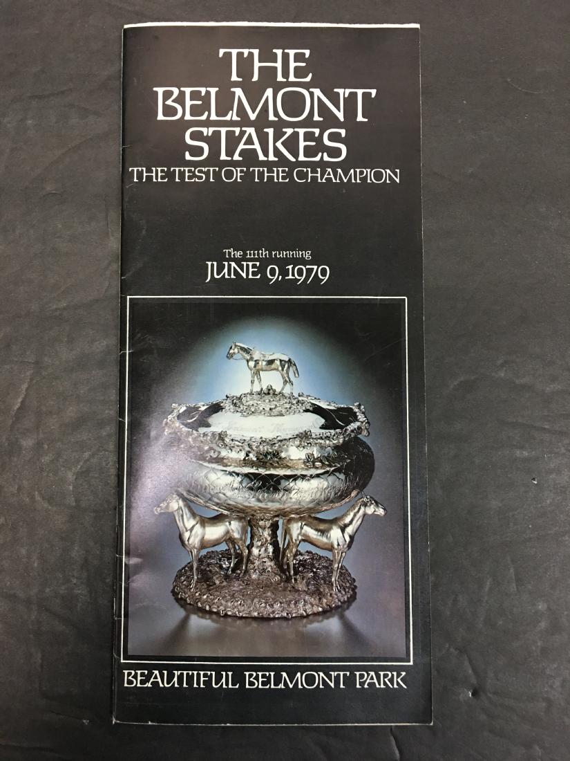 THE BELMONT STAKES 1979 HORSE RACING PROGRAM (1 of 3)