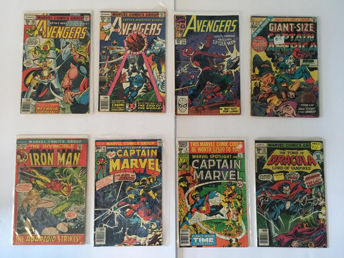 VINTAGE MARVEL COMICS ASSORTED COMIC BOOKS (1 of 1)