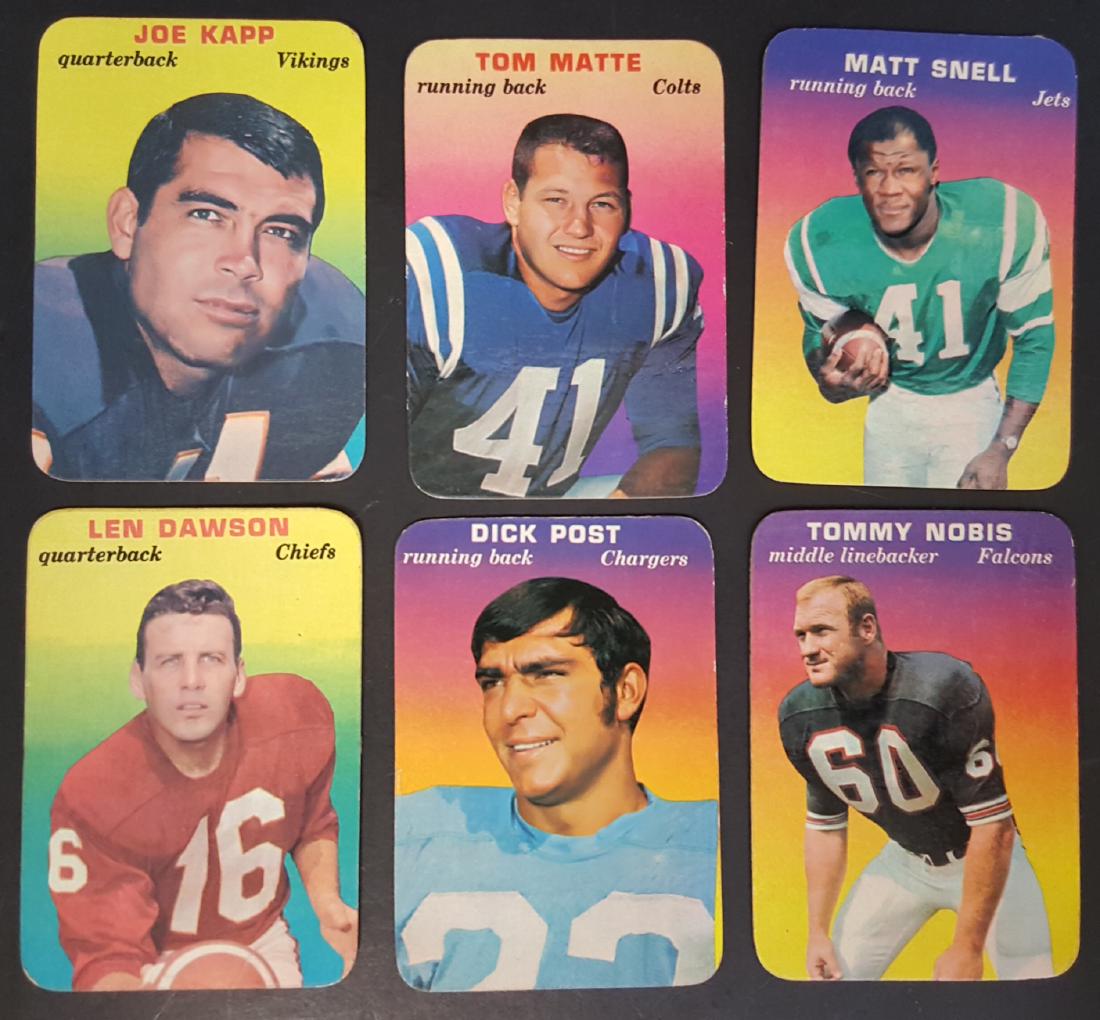 1970 TOPPS BASEBALL INSERTS (6) CARD LOT (1 of 2)