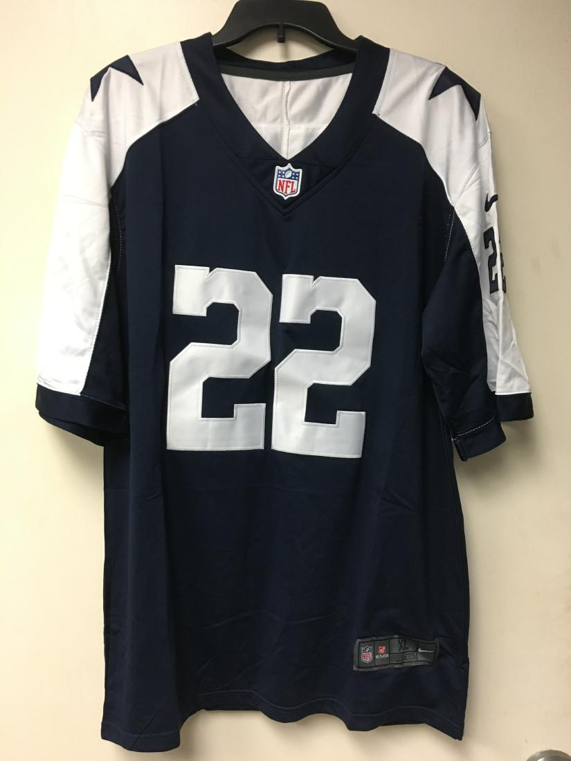 EMMITT SMITH HAND SIGNED FB JERSEY NEW W/TAG W/COA (1 of 7)