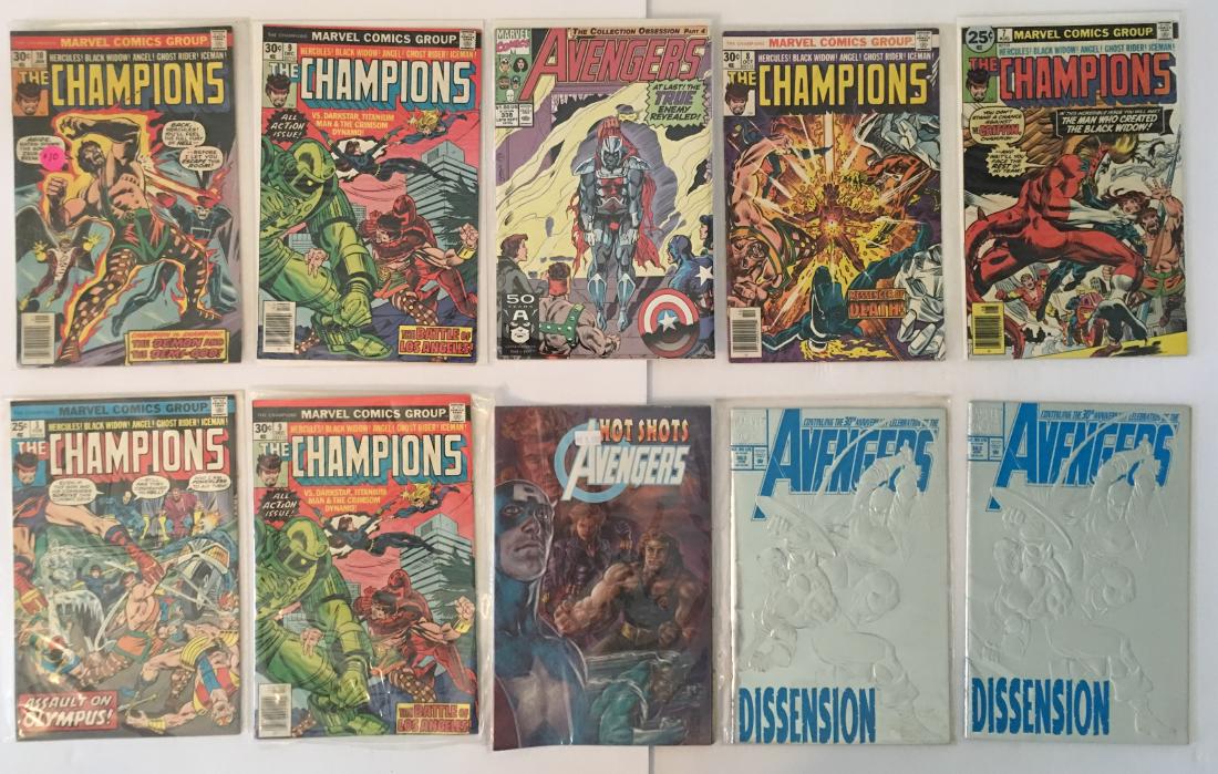 VINTAGE ASSORTED MARVEL COMICS CHAMPIONS/AVENGERS COMIC (1 of 1)