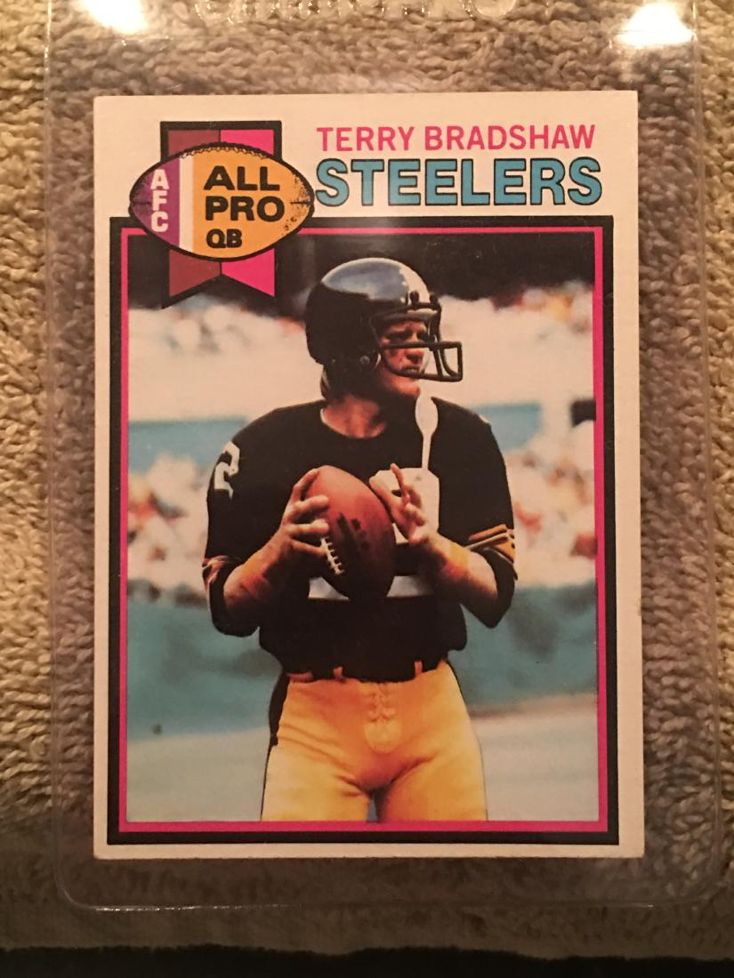 1979 TOPPS FOOTBALL CARD TERRY BRADSHAW #500 (1 of 2)