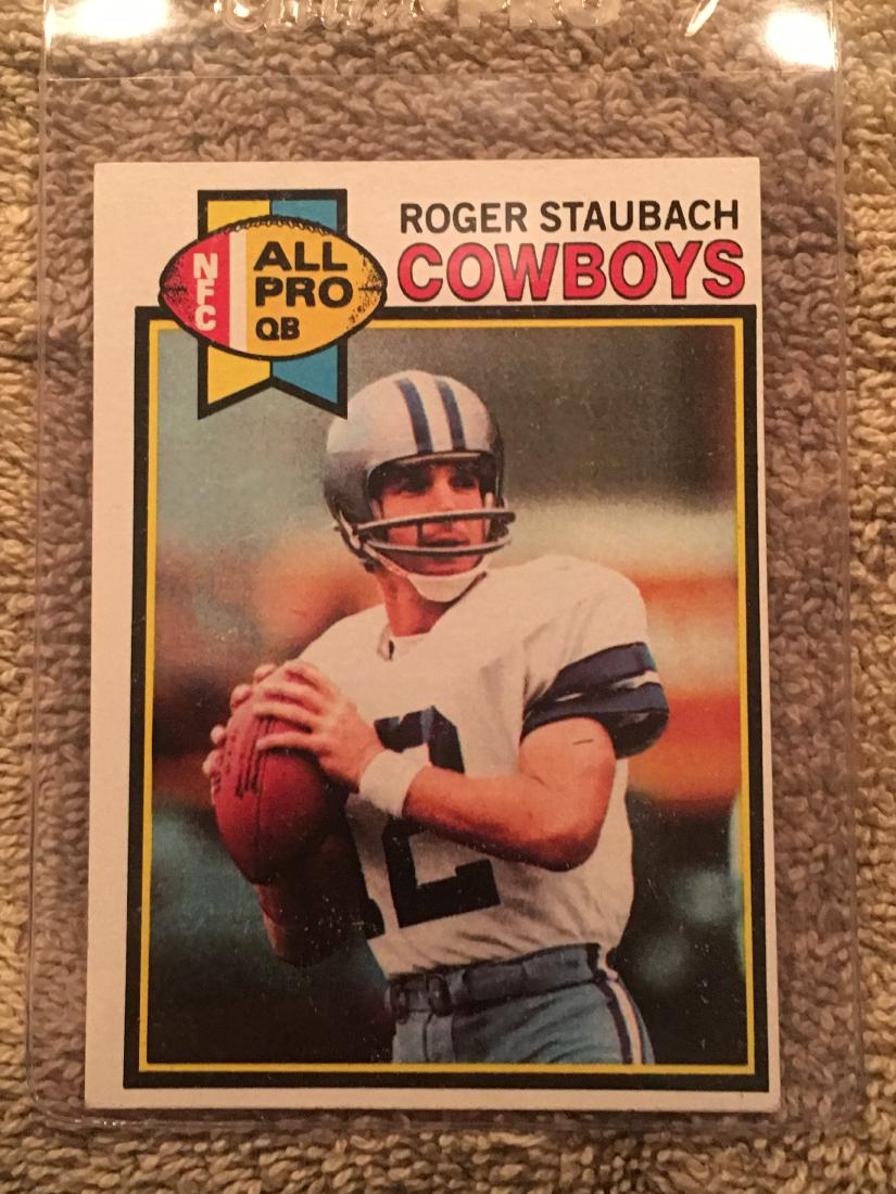 1979 TOPPS FOOTBALL CARD ROGER STAUBACH #400: 1979 TOPPS FOOTBALL CARD ROGER STAUBACH #400