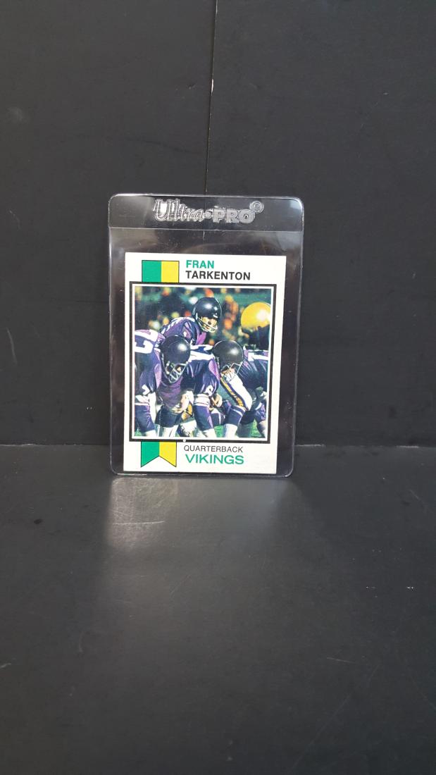 1973 TOPPS FOOTBALL CARD FRAN TARKENTON #60: 1973 TOPPS FOOTBALL CARD FRAN TARKENTON #60