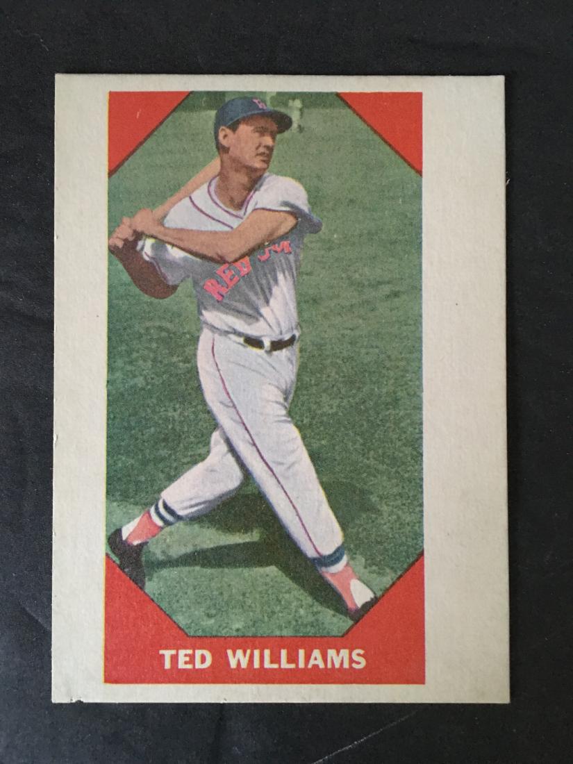 1960 BASEBALL CARD TED WILLIAMS #72 BV $80: 1960 BASEBALL CARD TED WILLIAMS #72 BV $80 EXMT CONDITION