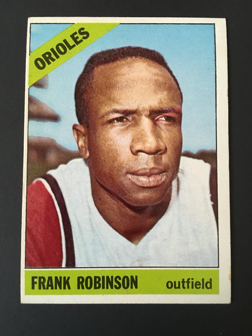 1966 TOPPS BASEBALL CARD FRANK ROBINSON #310: 1966 TOPPS BASEBALL CARD FRANK ROBINSON #310