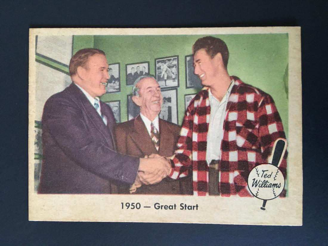 1959 FLEER BASEBALLS GREATEST TED WILLIAMS #39: 1959 FLEER BASEBALLS GREATEST TED WILLIAMS CARD #39