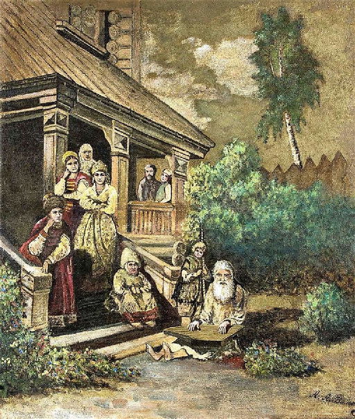 A S Potapow Russischer Maler Tatig 2 Halfte 20 Jahrhundert