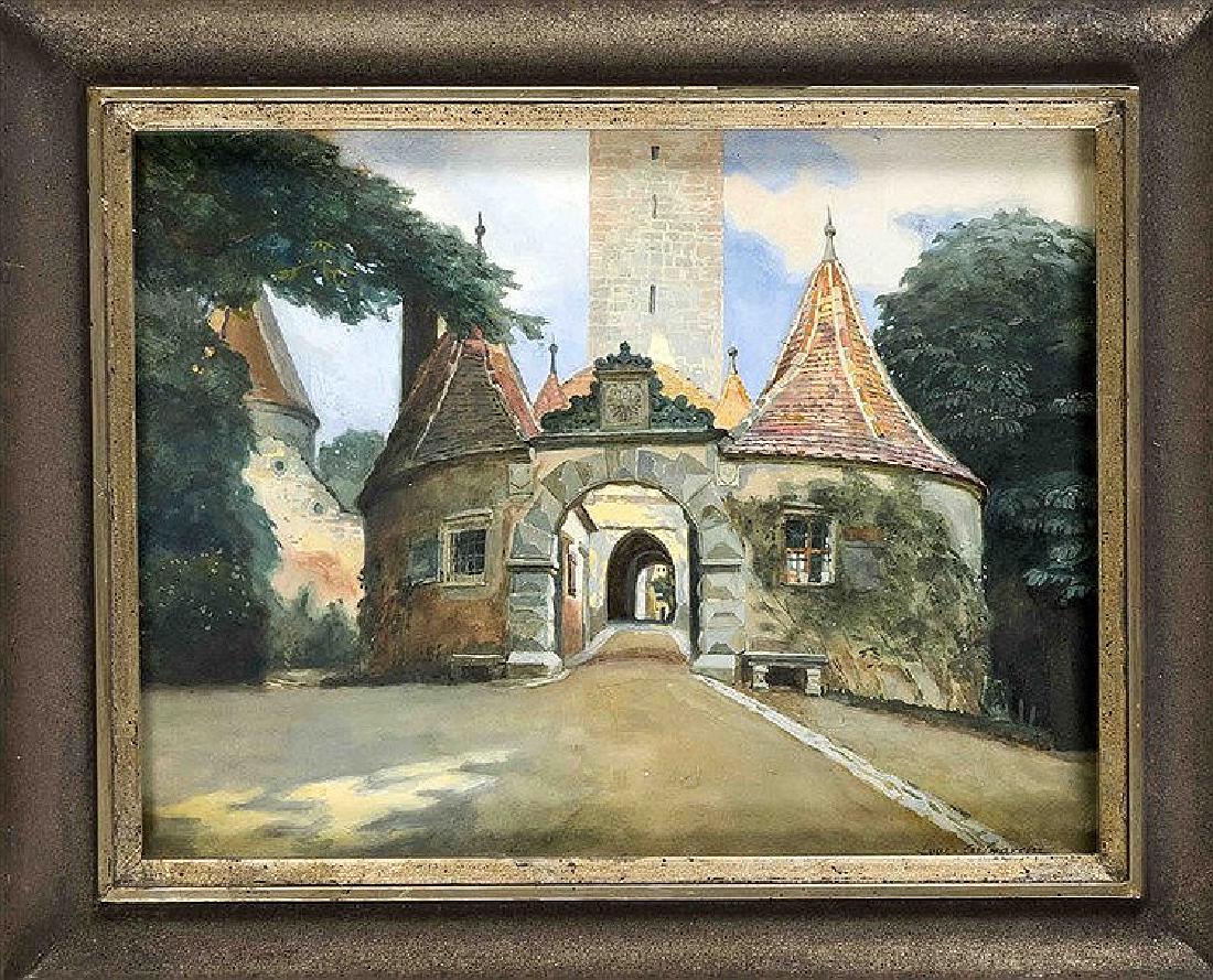 Walter Graf von Looz-Corswarem (1874-1946), Potsdamer: Walter Graf von Looz-Corswarem (1874-1946), Potsdamer Militärbildmaler, war Schüler von Fritz Werner (1827-1908) und Adolph Menzel, war Mitglied der Allgemeinen Deutschen Kunstgenossenschaft, und im