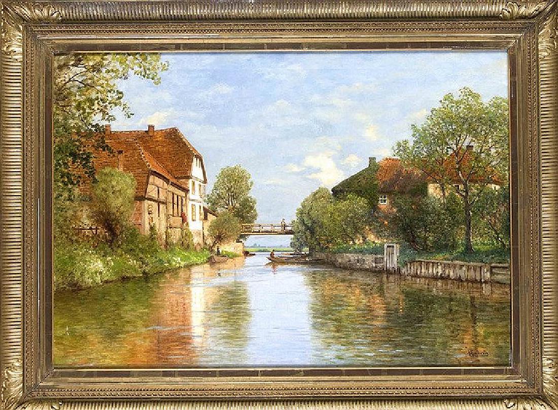 Ascan Lutteroth (1842-1923), studierte bei Calame in: Ascan Lutteroth (1842-1923), studierte bei Calame in Genf und bei Oswald Achenbach in Düsseldorf. War in Hamburg, Genf und Düsseldorf tätig und der bedeutendste Landschaftsmaler Ende 19. Jh. in Ham