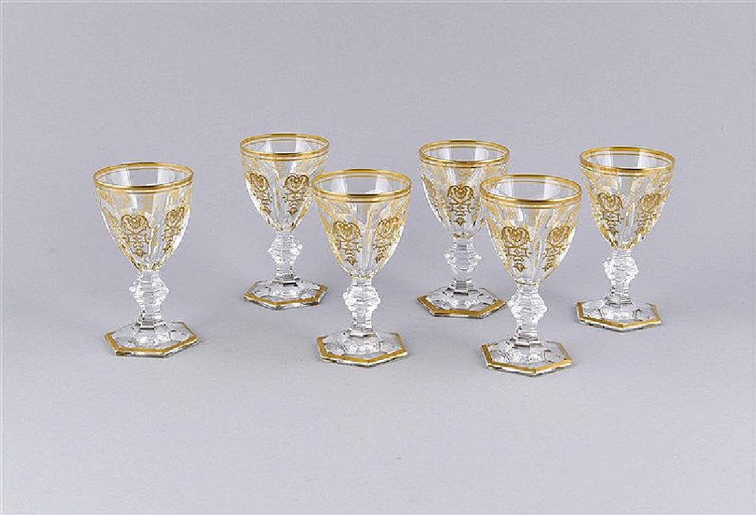 Sechs Dessertweingläser, Frankreich, 2. H. 20. Jh., (1 of 1)