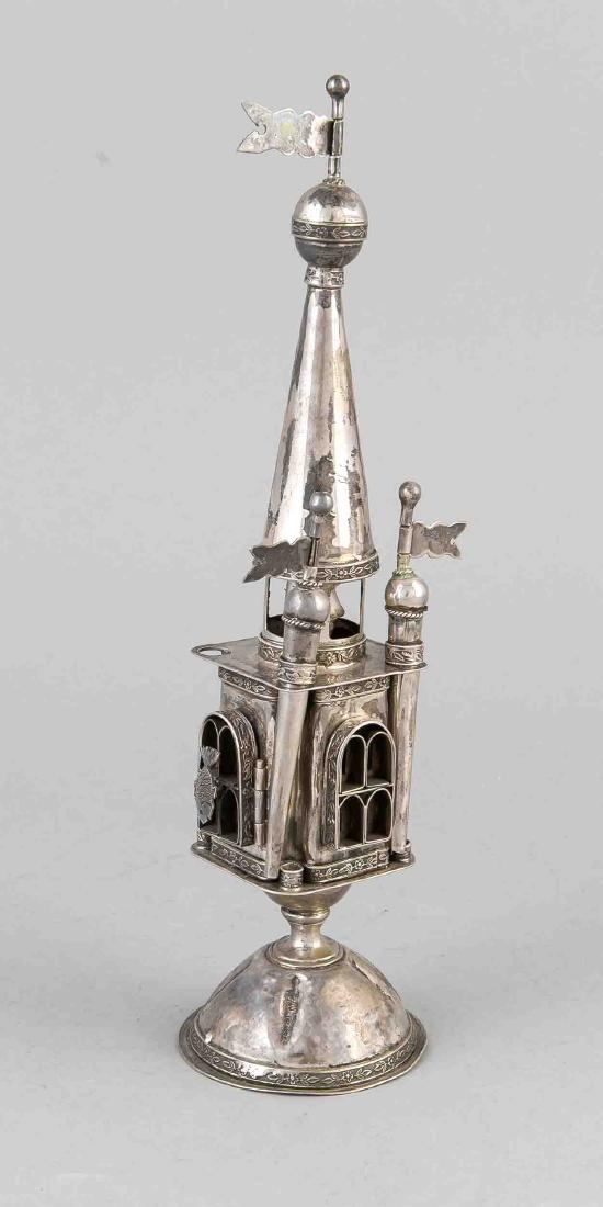 Besamim vessel, Germany, 1862, marked HL, silver 13 (1 of 1)