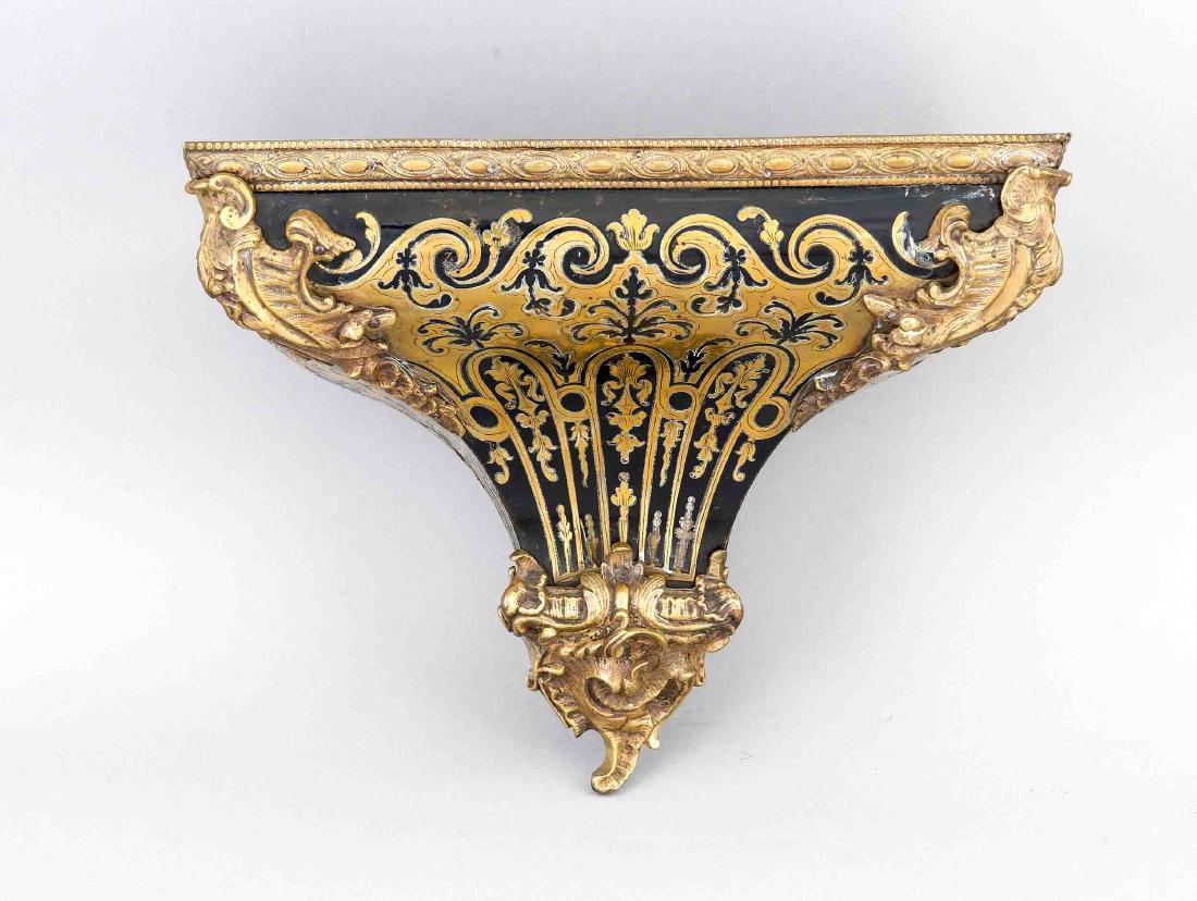 Napoleon III. Wandkonsole, Frankreich, um 1870, Holz, (1 of 1)