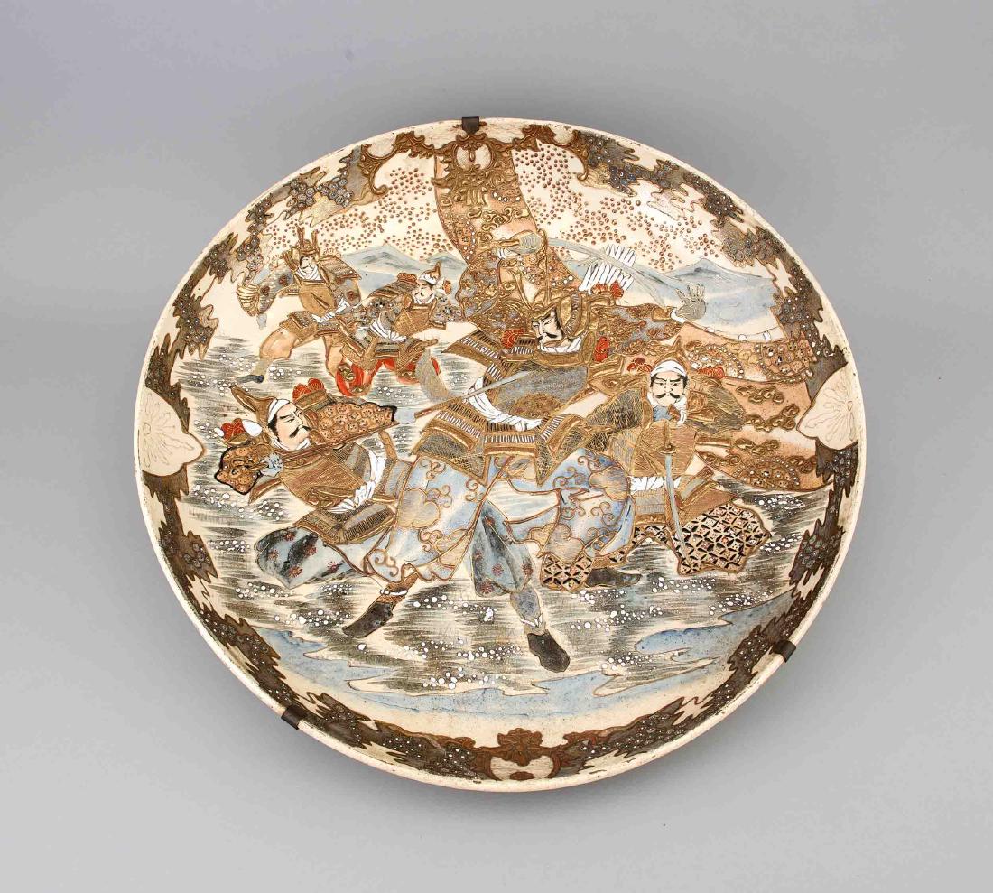Große Satsuma Schale, Japan, späte Meiji-Periode (1 of 1)