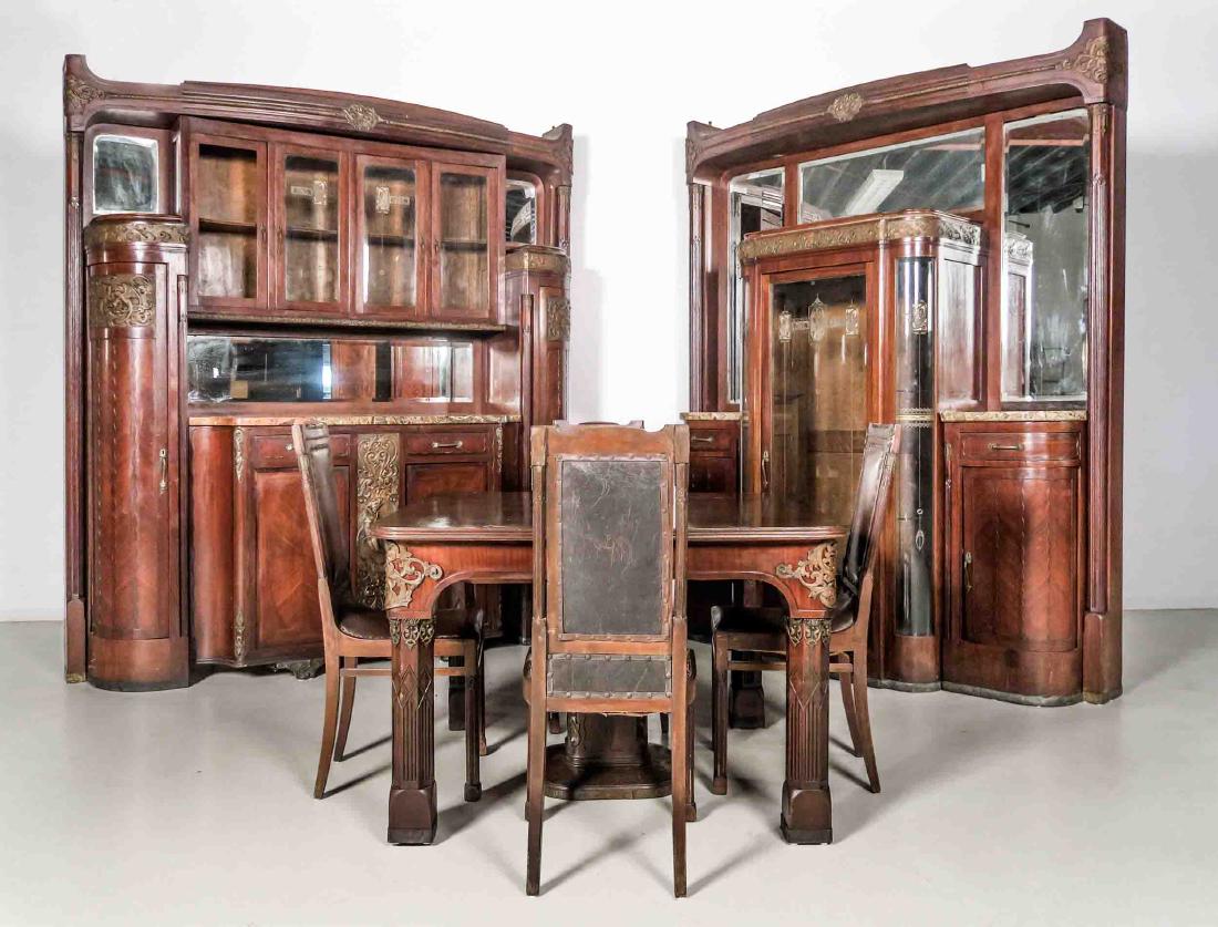 Seltenes komplettes original Jugendstil - Speisezimmer (1 of 1)